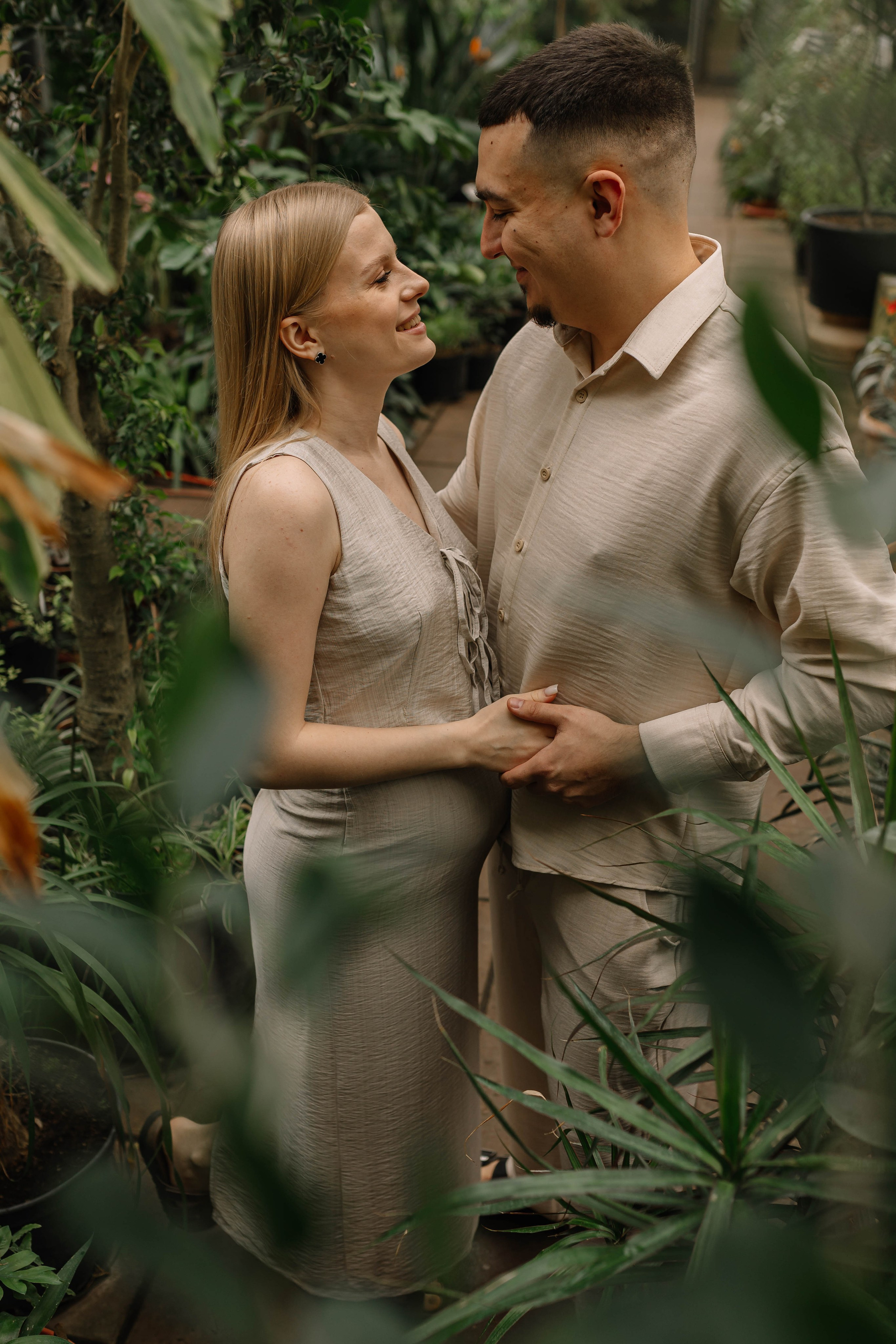 В оранжерее. Фотограф Александра Кузнецова