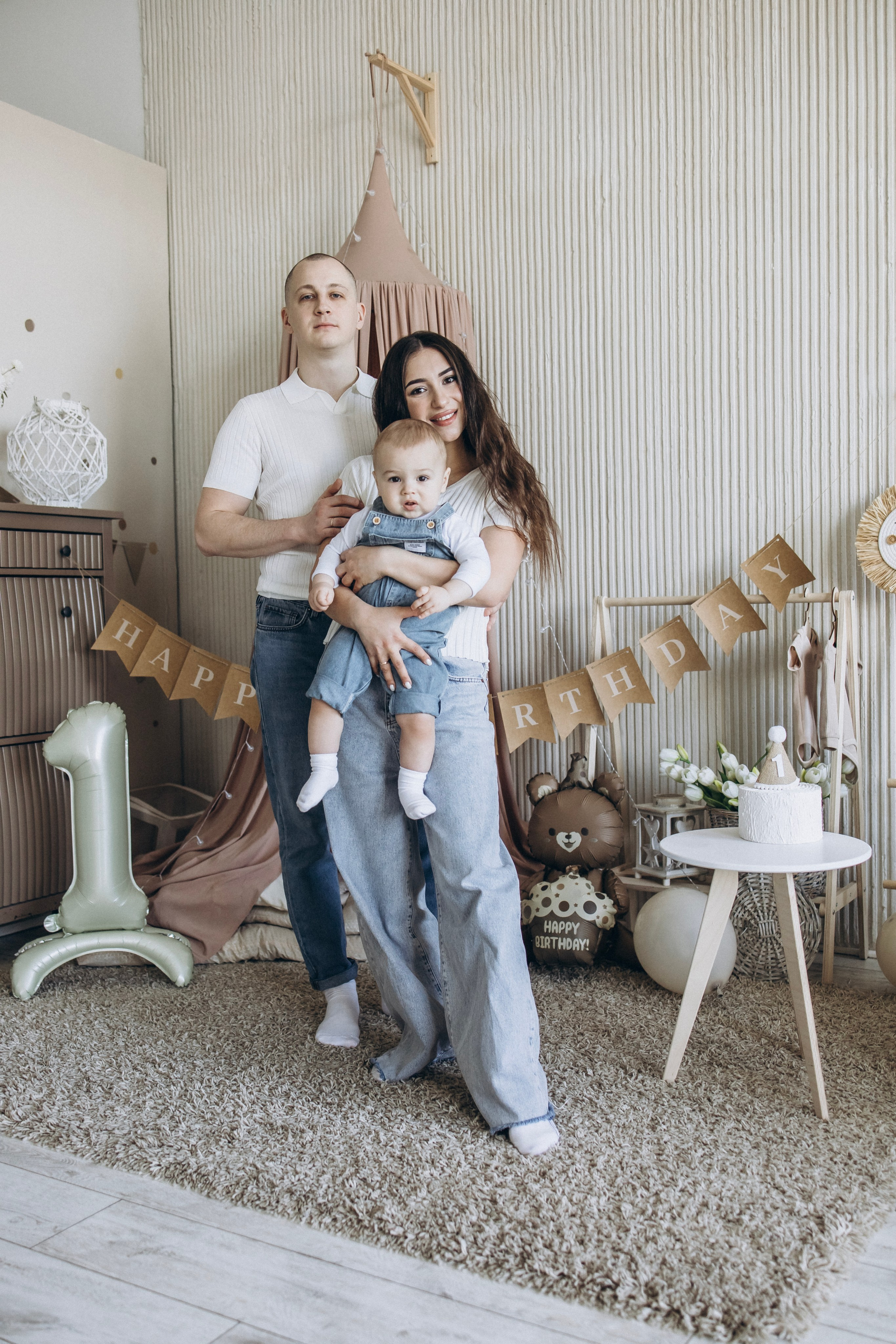 Фотосессия на годик. Ньюборн фотограф в Москве Чернова Анна — профессиональные фотосессии новорожденных в Москве на дому