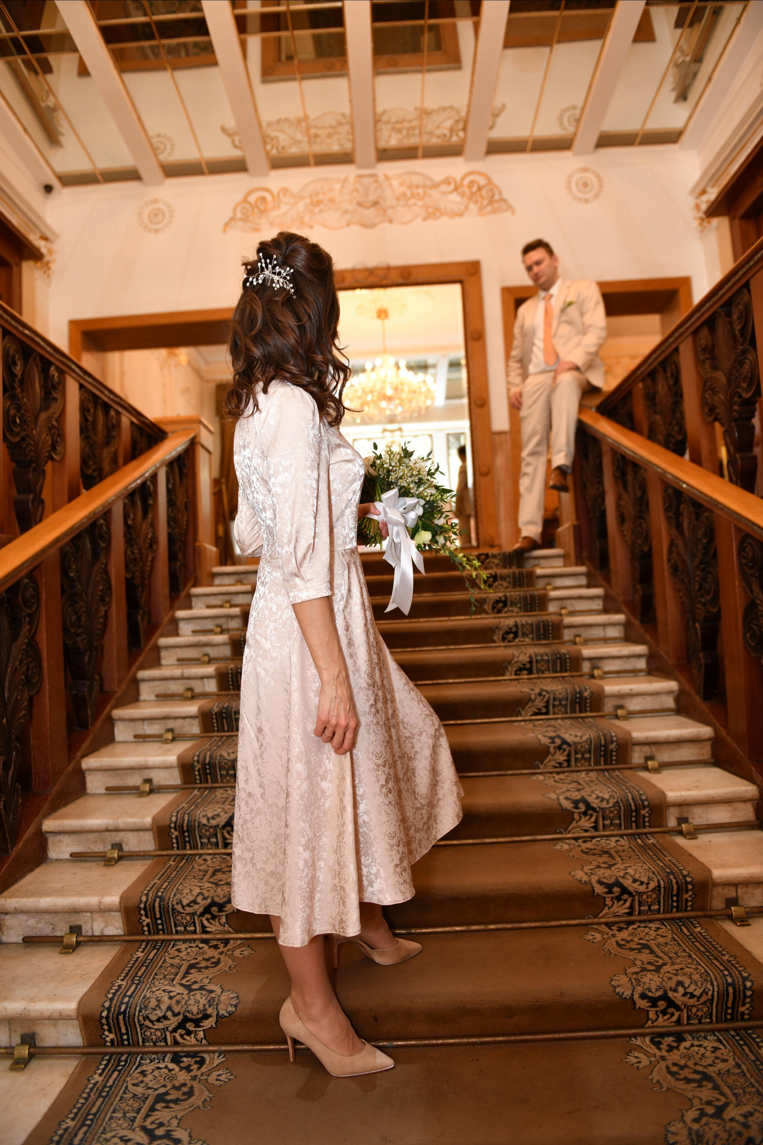 Регистрация брака Елены и Олега. Свадебный и портретный фотограф в Москве Галина Борисова