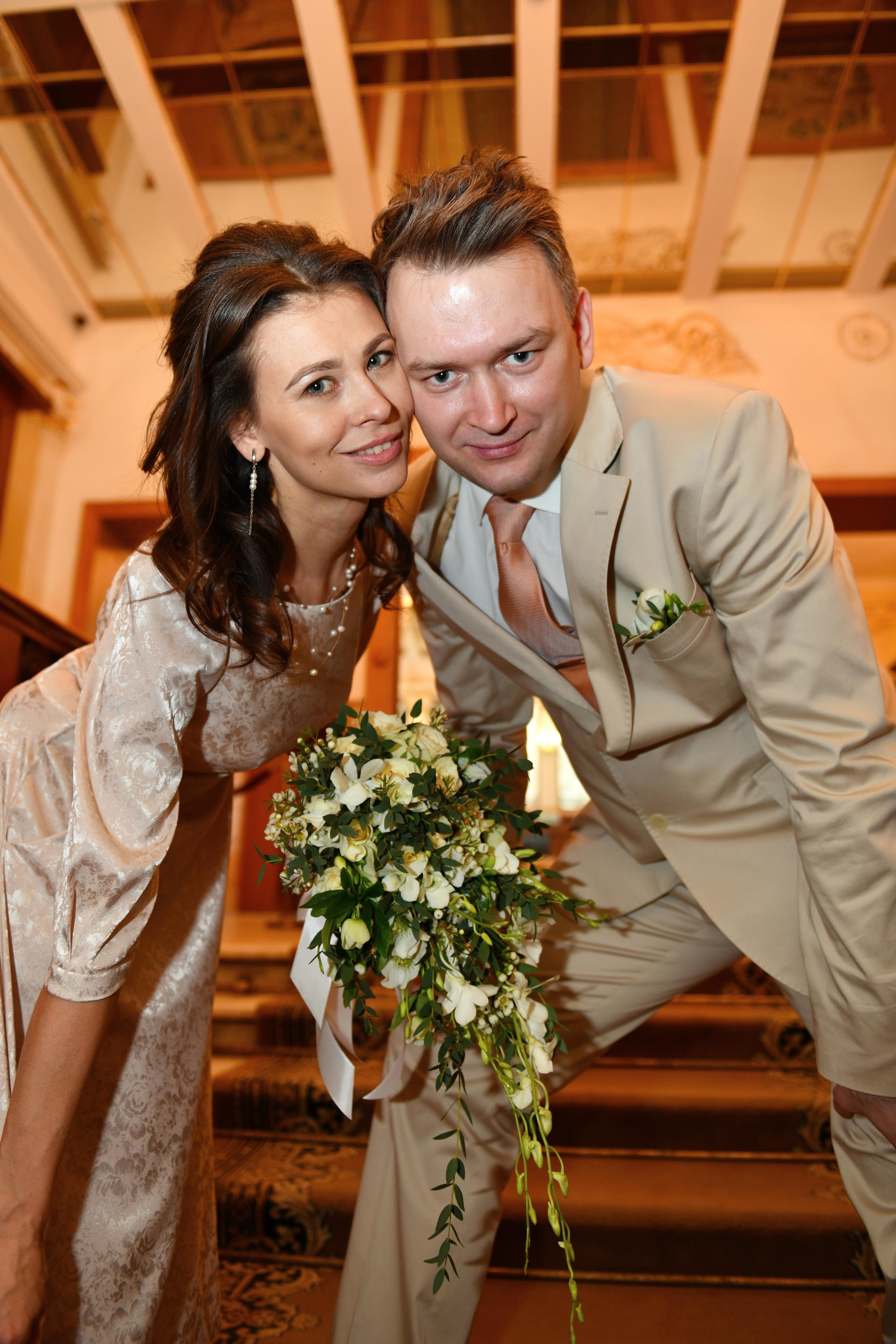 Регистрация брака Елены и Олега. Свадебный и портретный фотограф в Москве Галина Борисова