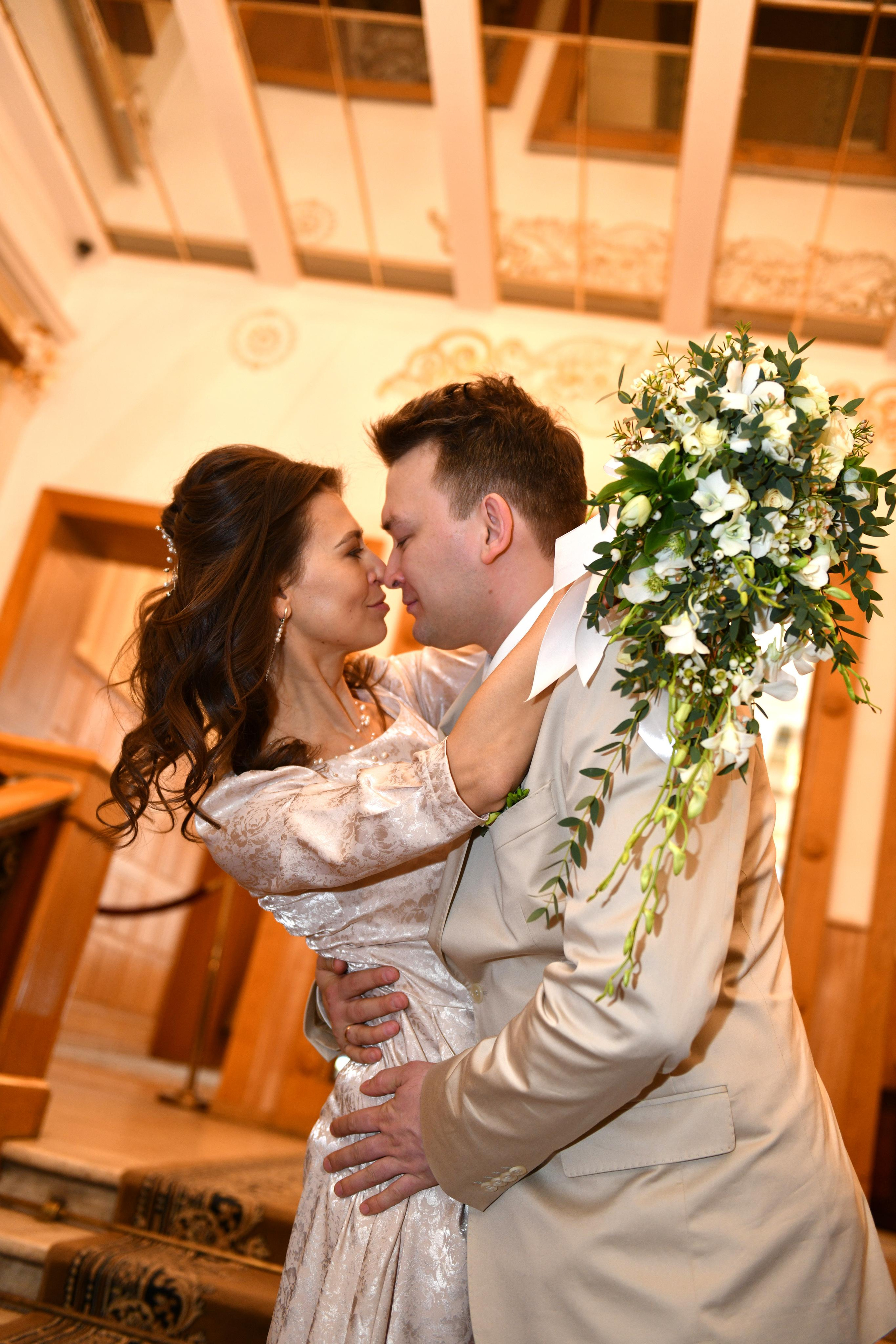 Регистрация брака Елены и Олега. Свадебный и портретный фотограф в Москве Галина Борисова