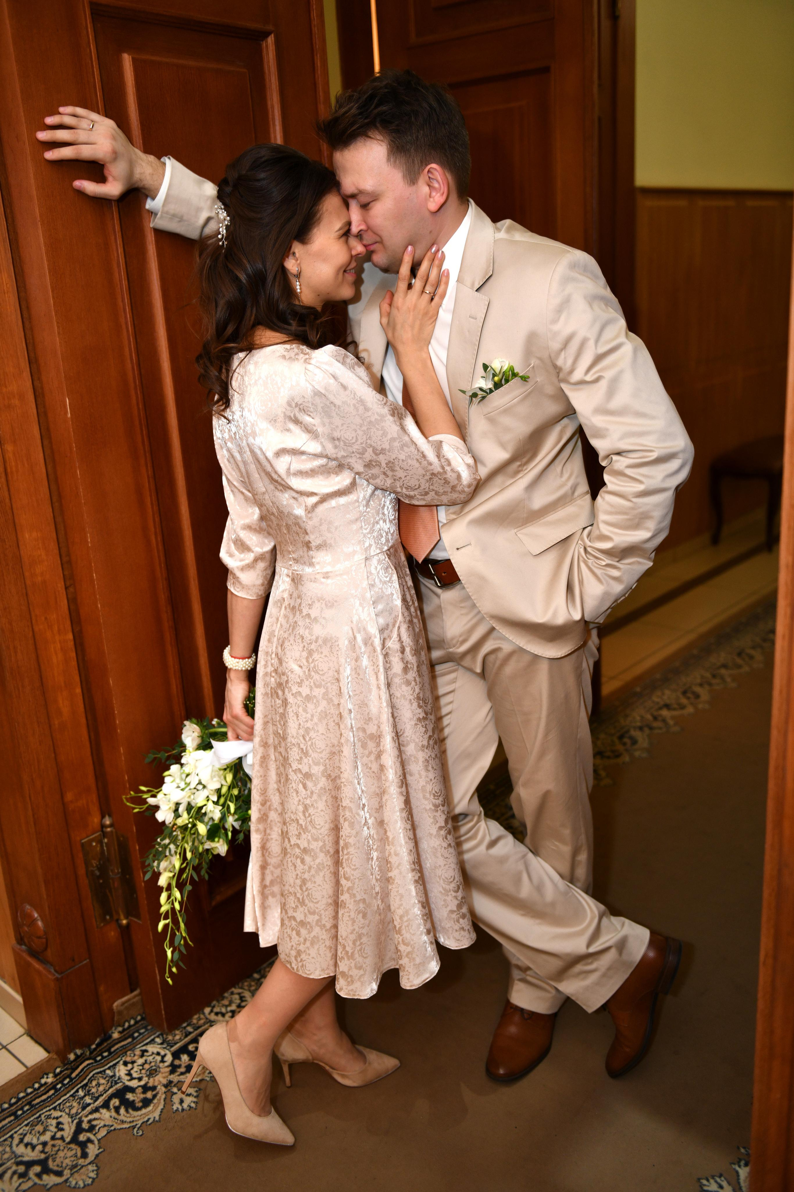 Регистрация брака Елены и Олега. Свадебный и портретный фотограф в Москве Галина Борисова