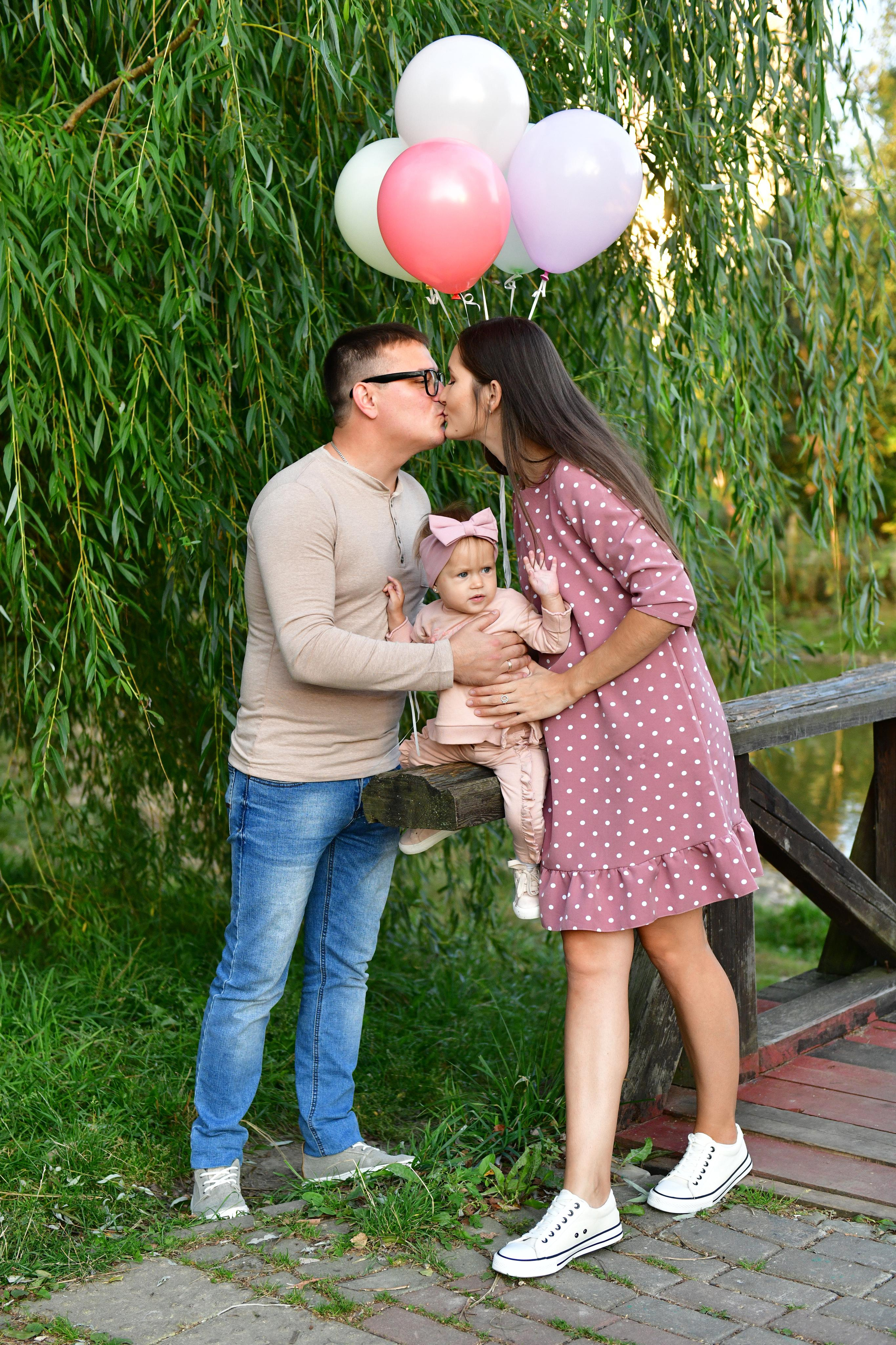 Евгения и Владимир с Мирославой. Свадебный и портретный фотограф в Москве Галина Борисова