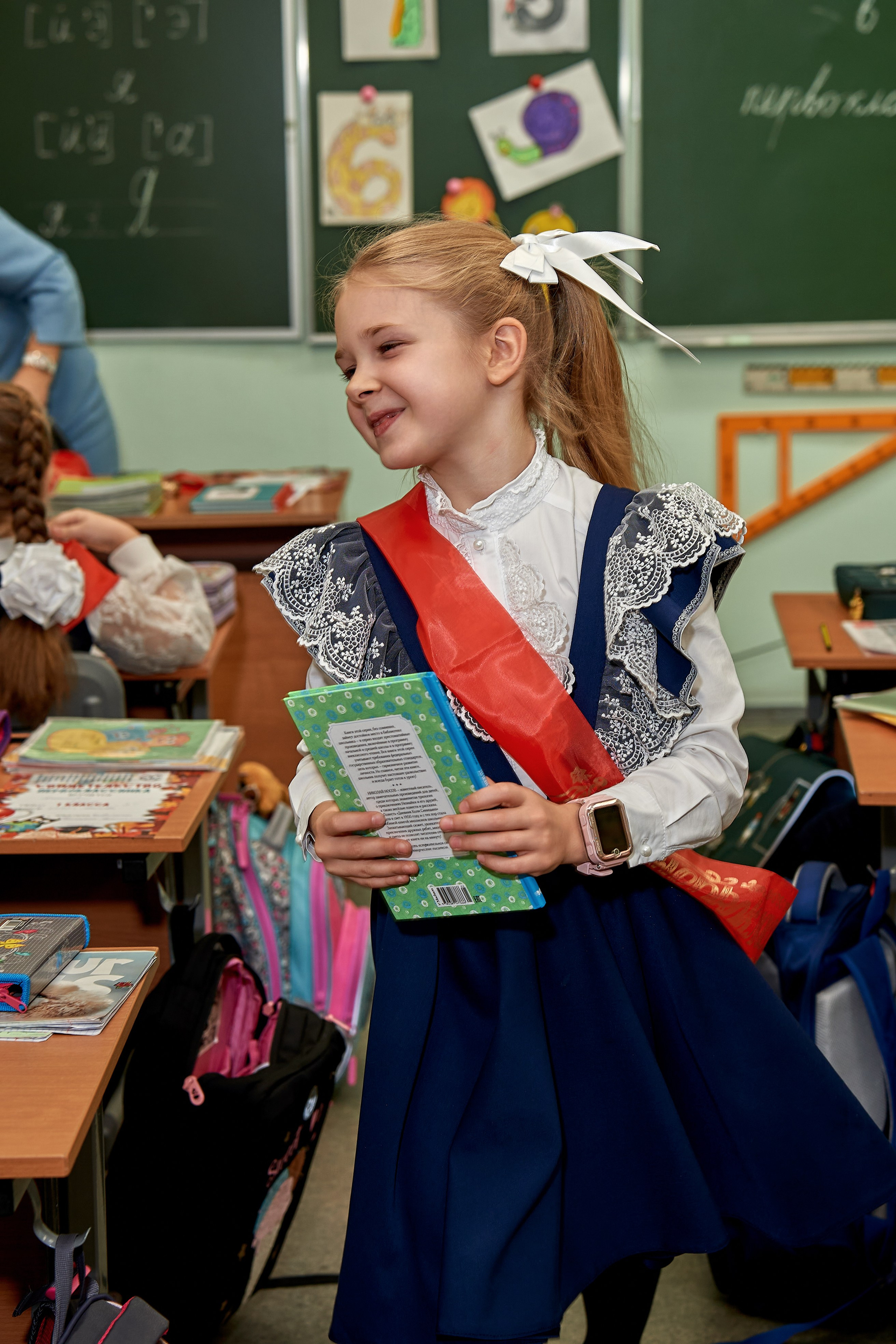 Посвящение в первоклассники. Фотограф в Москве Алина Алексеева
