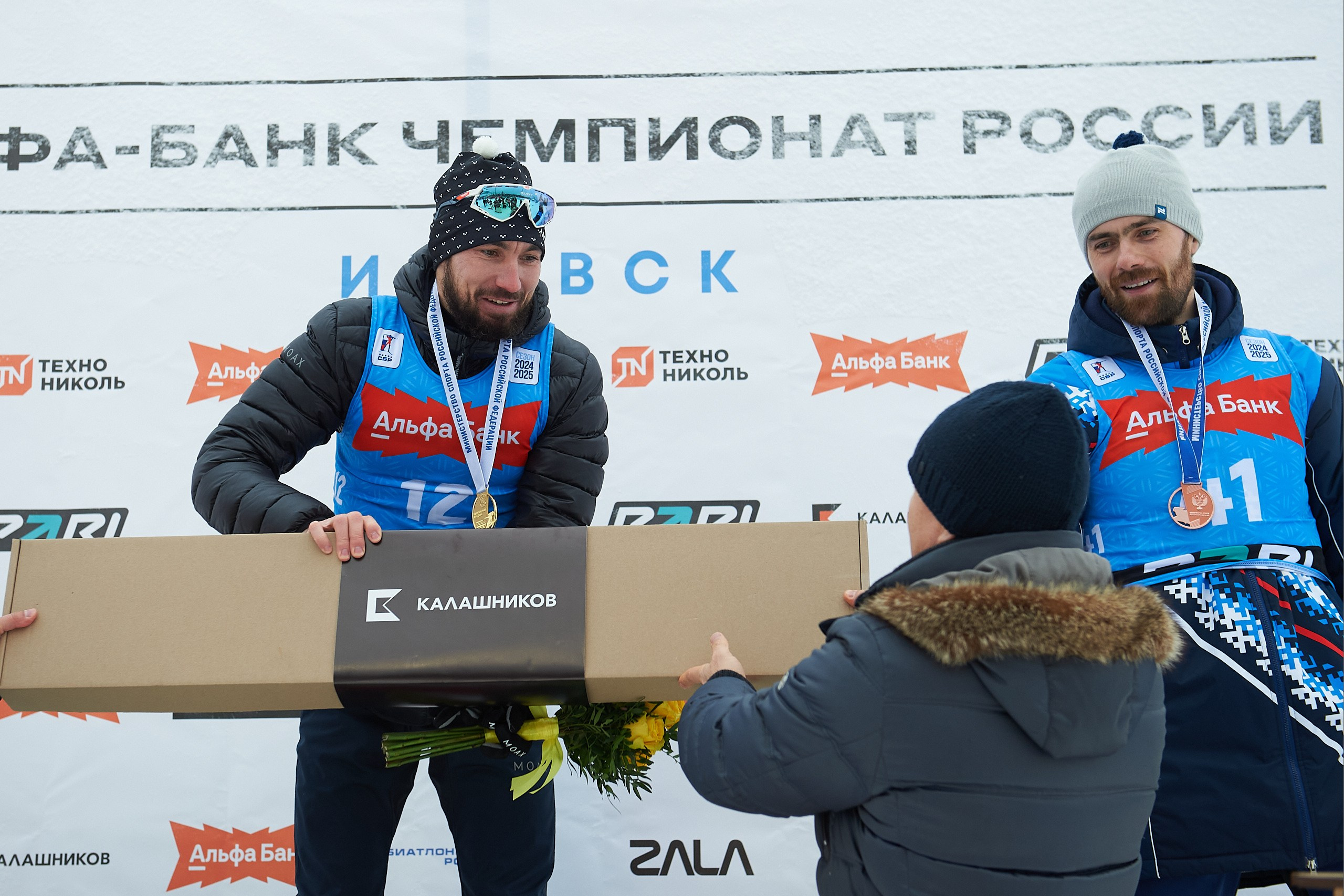 Биатлон. Чемпионат России — 2024/2025, 3-й этап, Ижевск. Ижевская винтовка. Спортивный репортажный фотограф в Ижевске Сергей Мерзляков