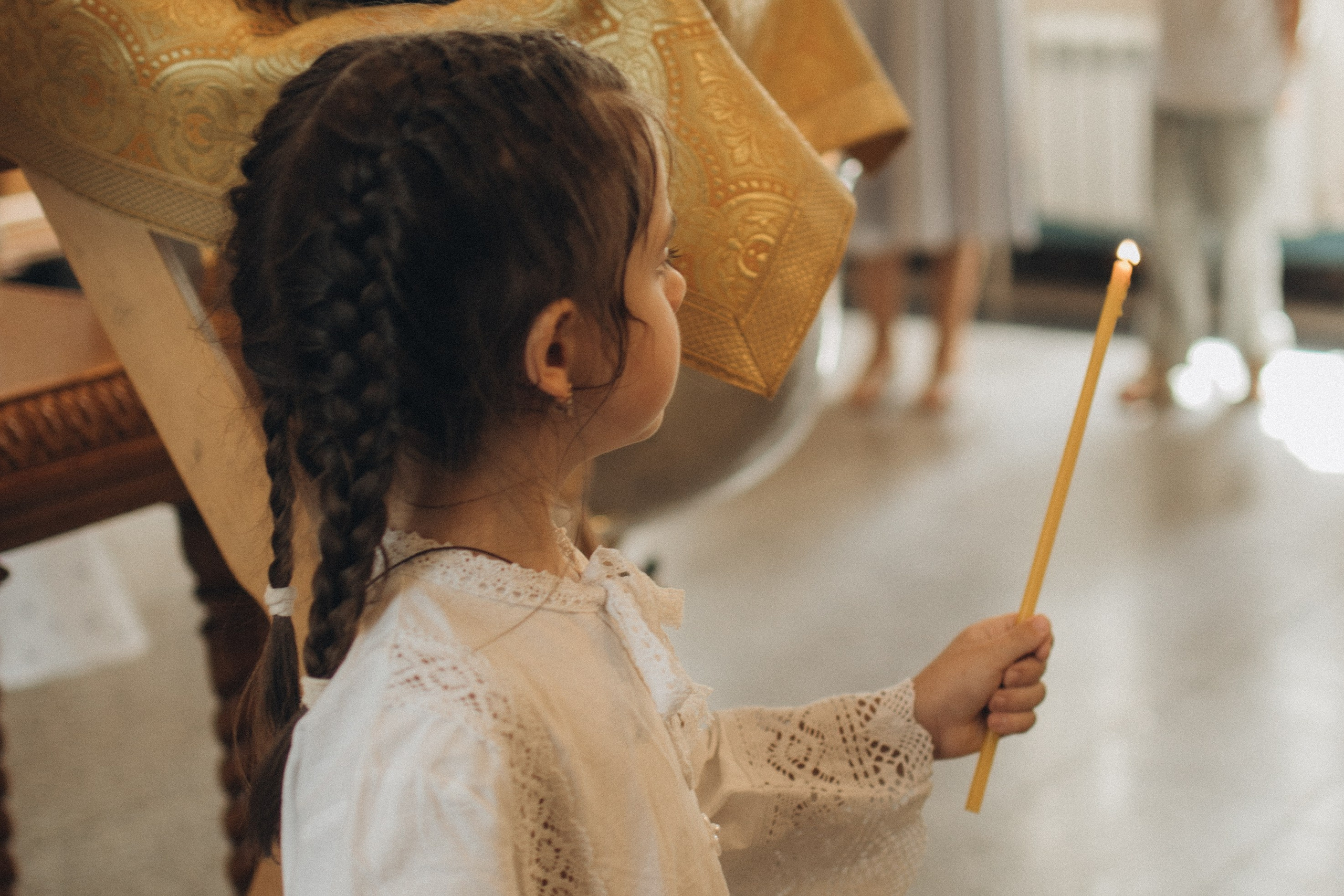 Таинство крещения. Семейный фотограф Москва и МО