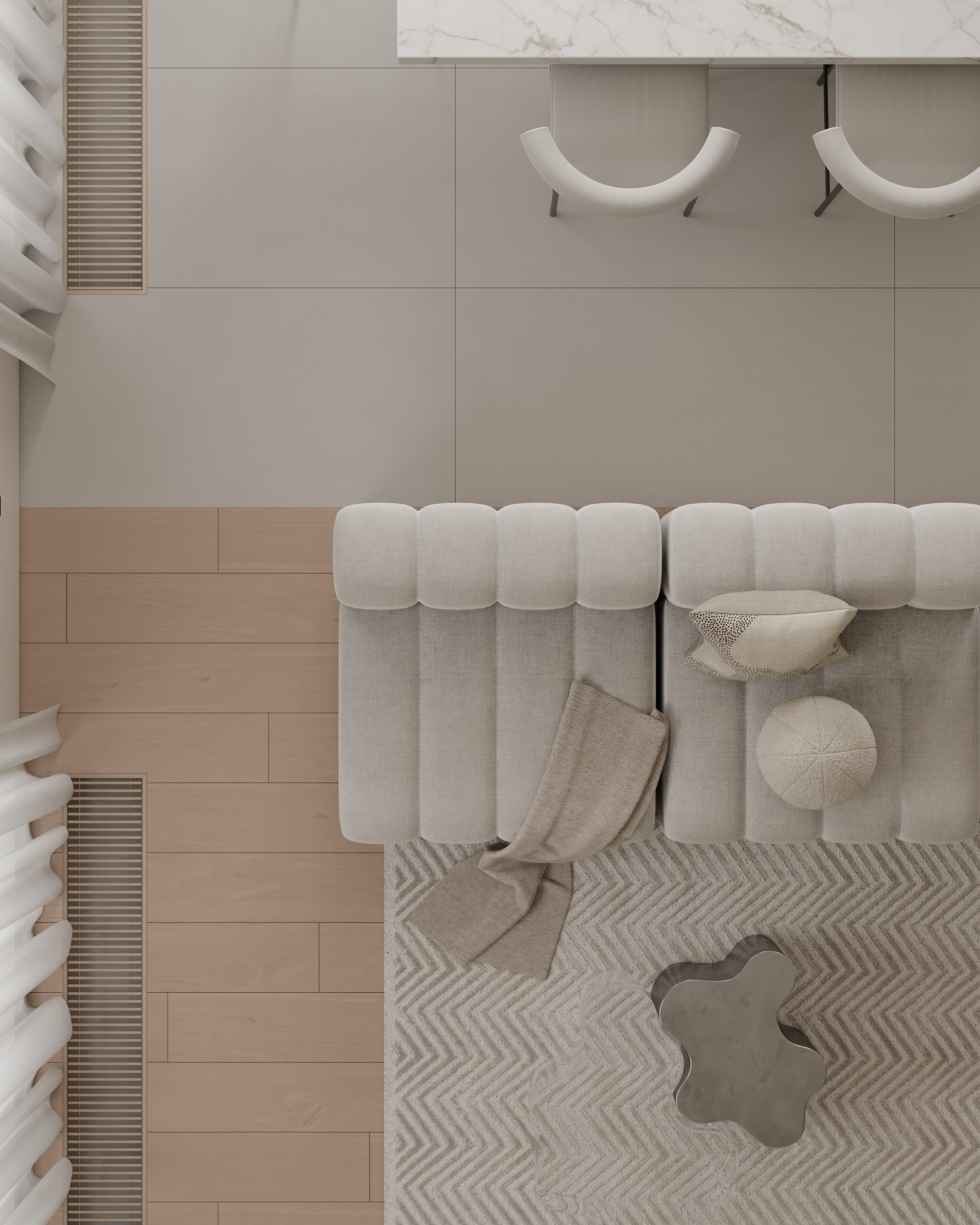 Квартира | Москва | 2023. Блинова Анастасия | Интерьерная визуализация