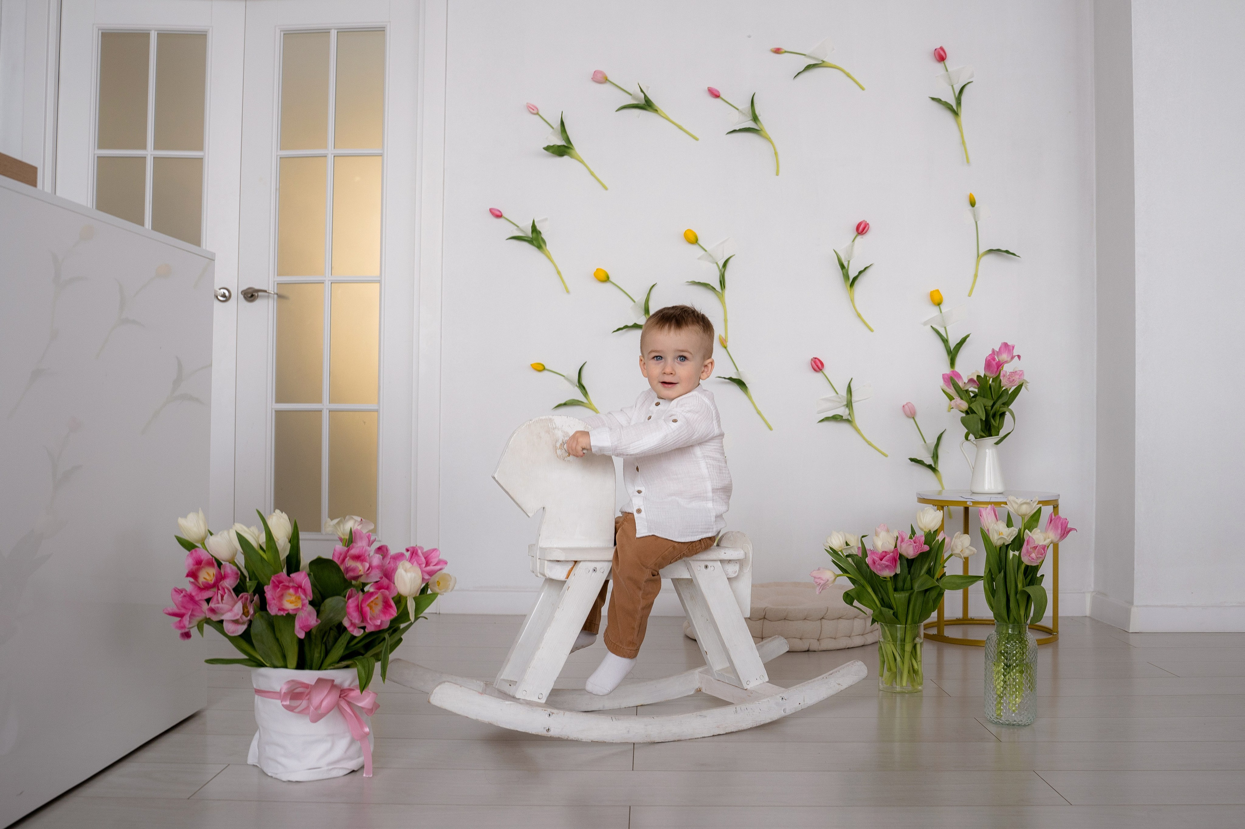 Тюльпановое настроение. Фотостудия Малина в городе Улан-Удэ. Фотограф Ирина Жарникова