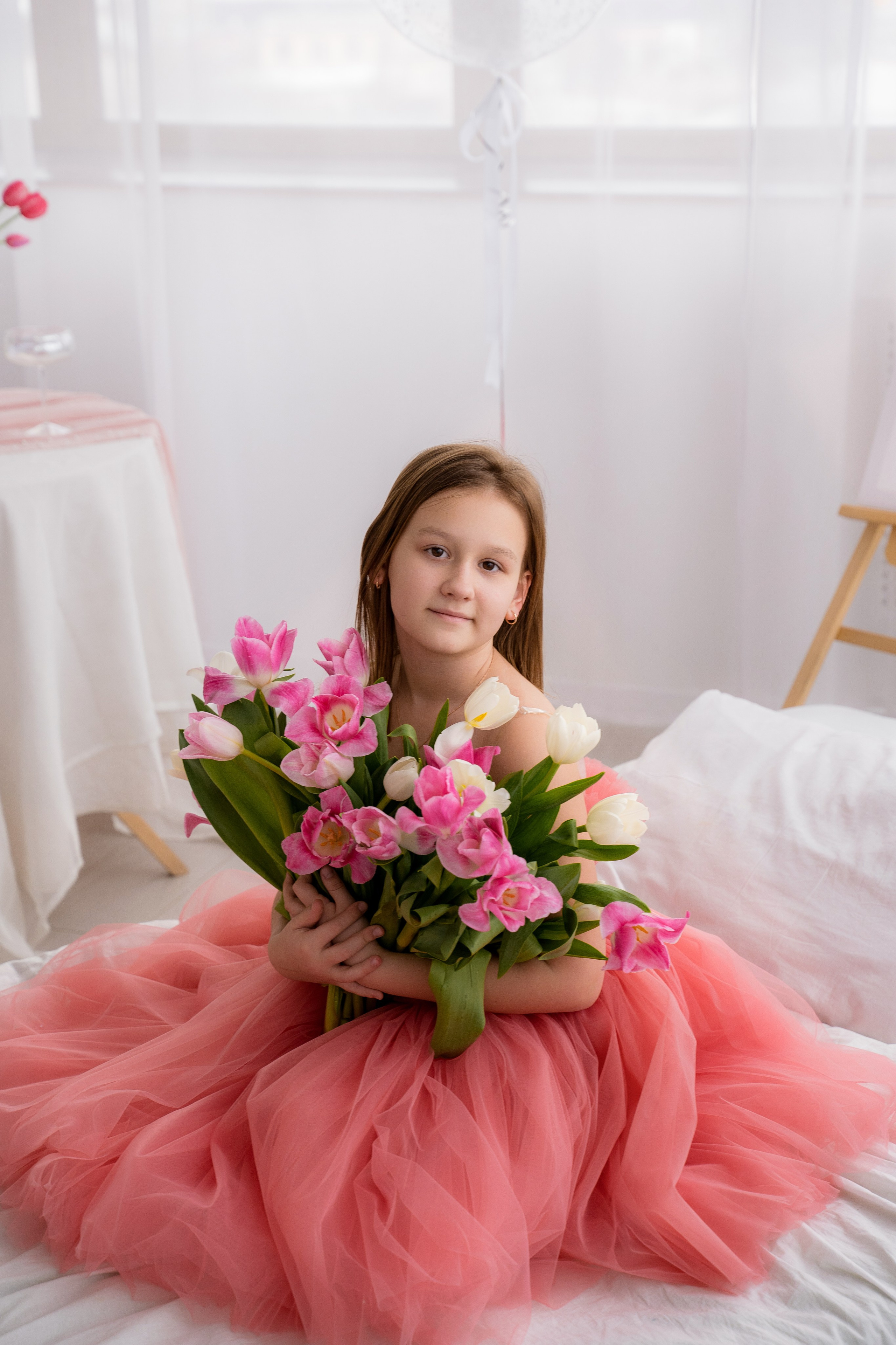 Тюльпановое настроение. Фотостудия Малина в городе Улан-Удэ. Фотограф Ирина Жарникова