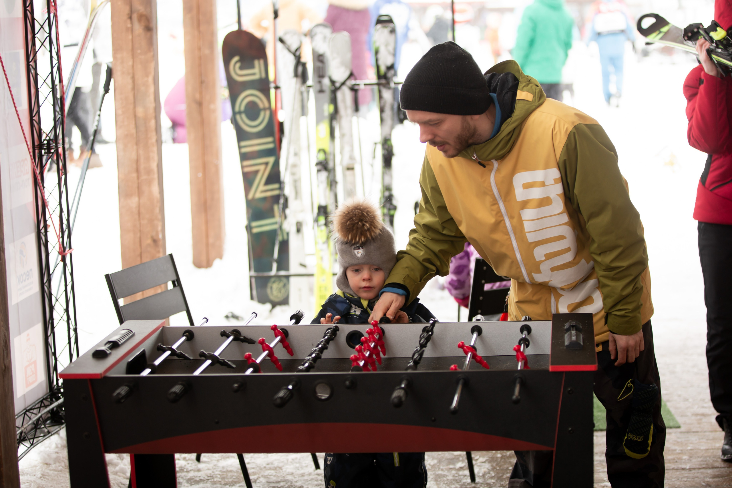 Сноуборд и лыжи для «Work&Sport». Снимаю съемки