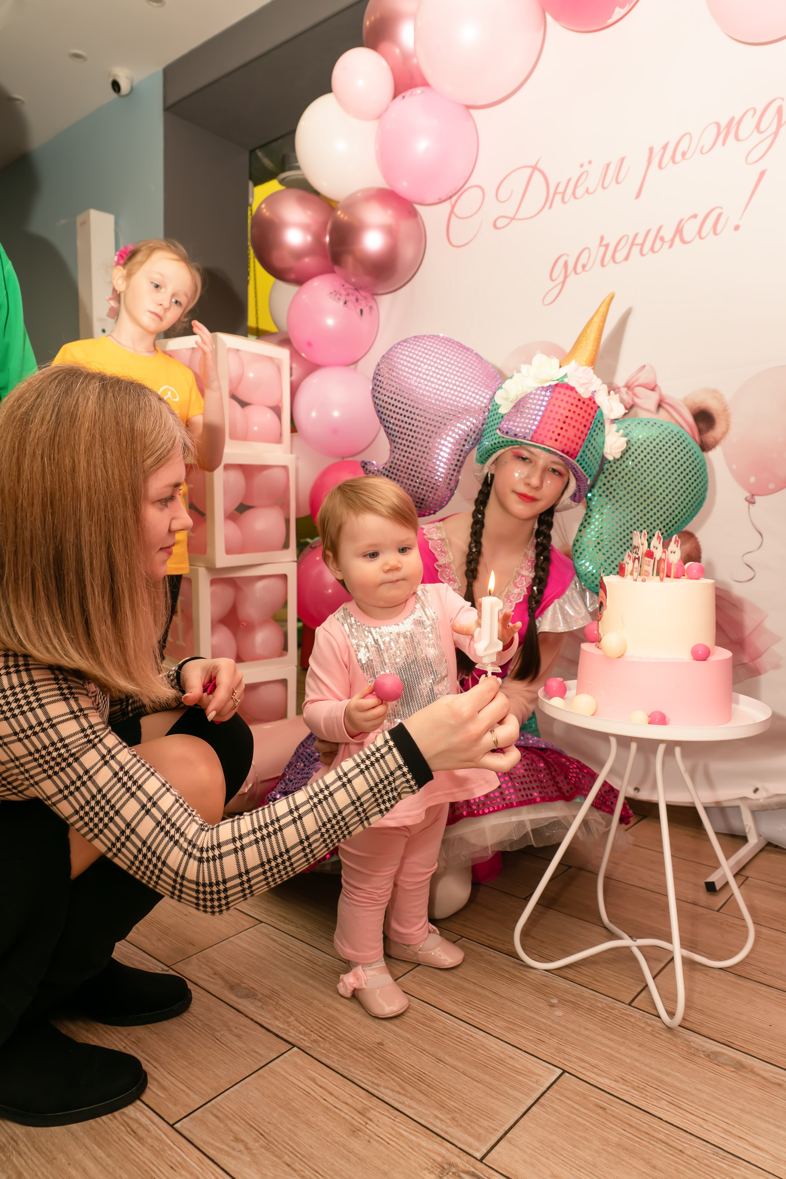 Первый годик Анны. Семейный и детский фотограф Тула Ясногорск Тульская область Надежда Кукушкина