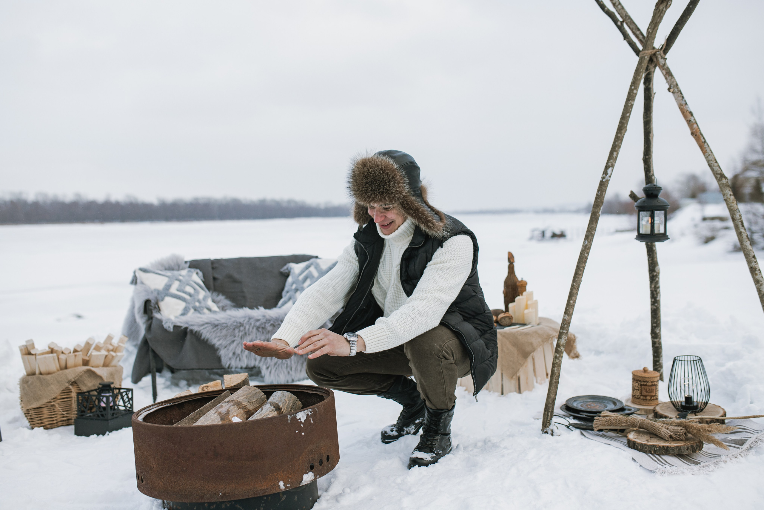 Снежные объятия