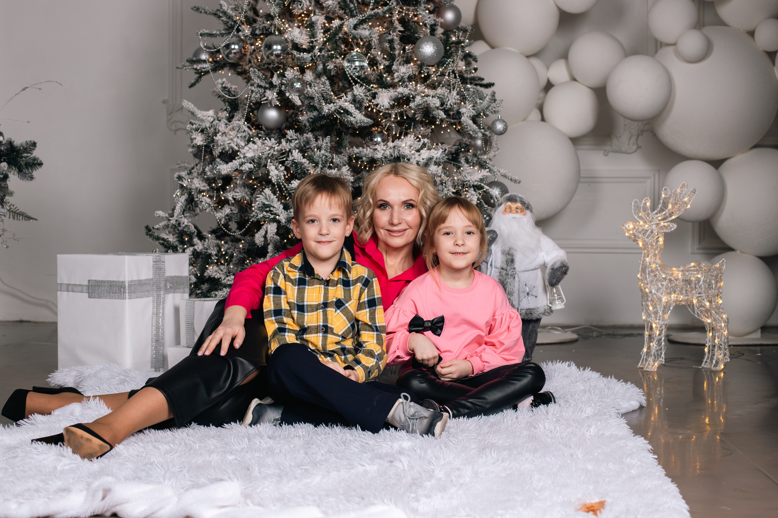 Новогодняя с семьёй Марины. Фотосессия под любой запрос в Красноярске. т+79237847111