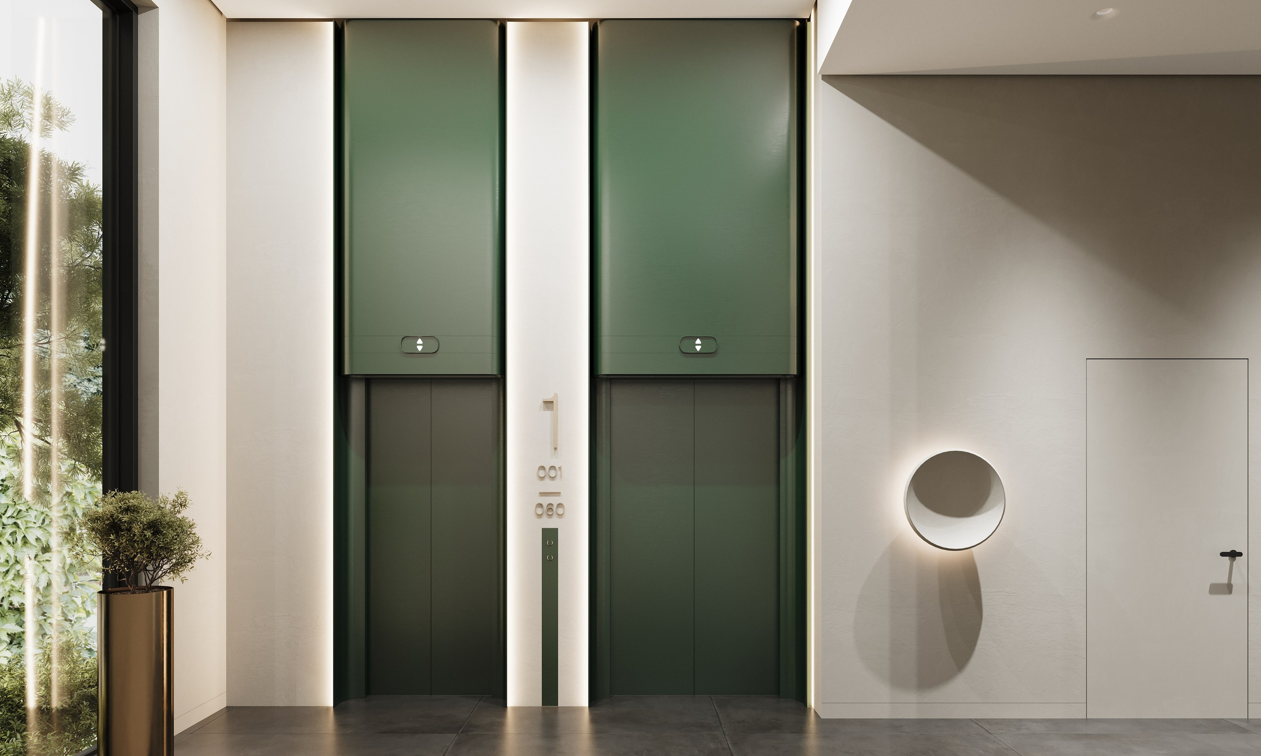 [Green] Common Areas Sochi | Balcon Studio. Середа Юлия | Визуализация