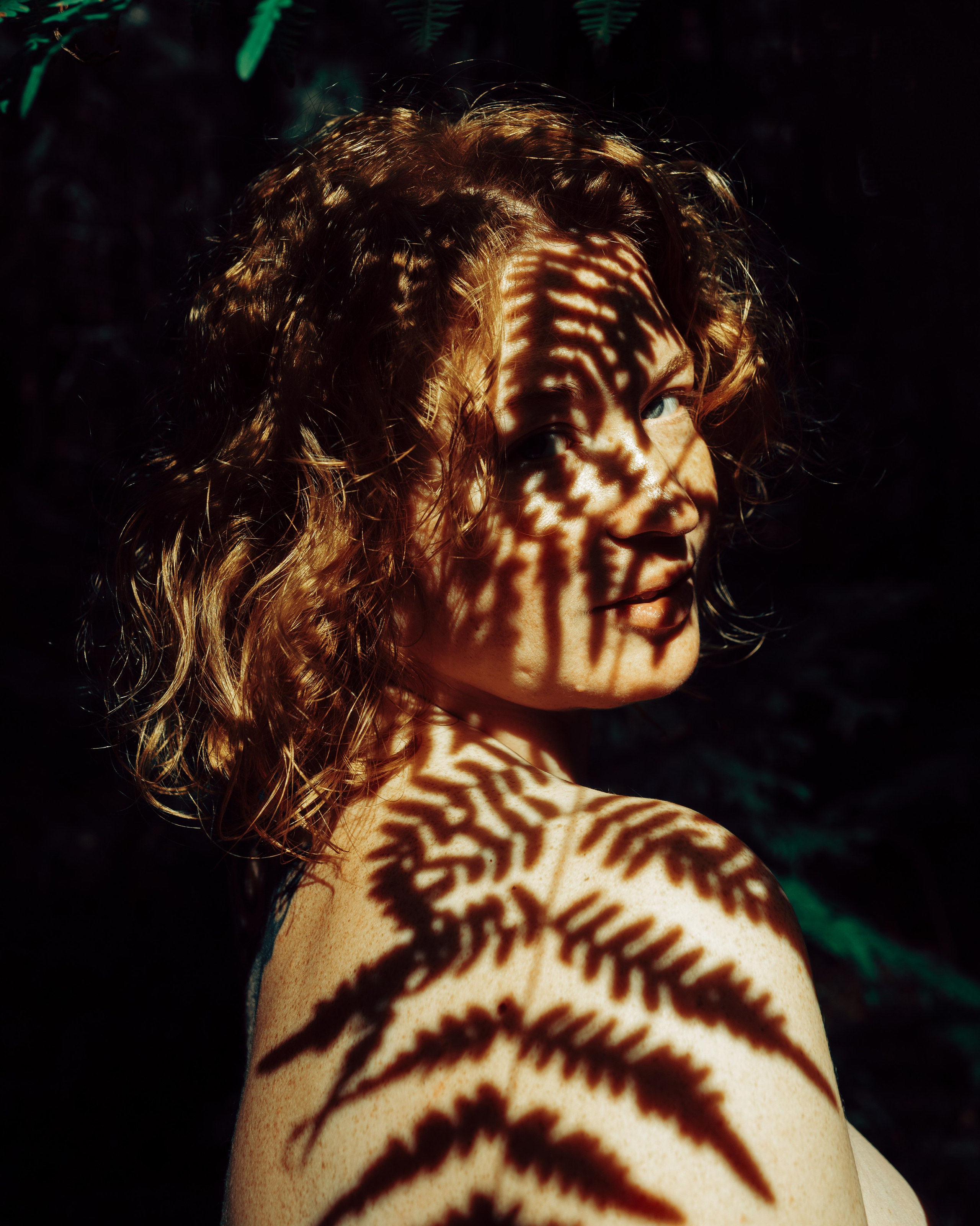 Женская съёмка в лесу. Фотоведьма Дарья Нечинская