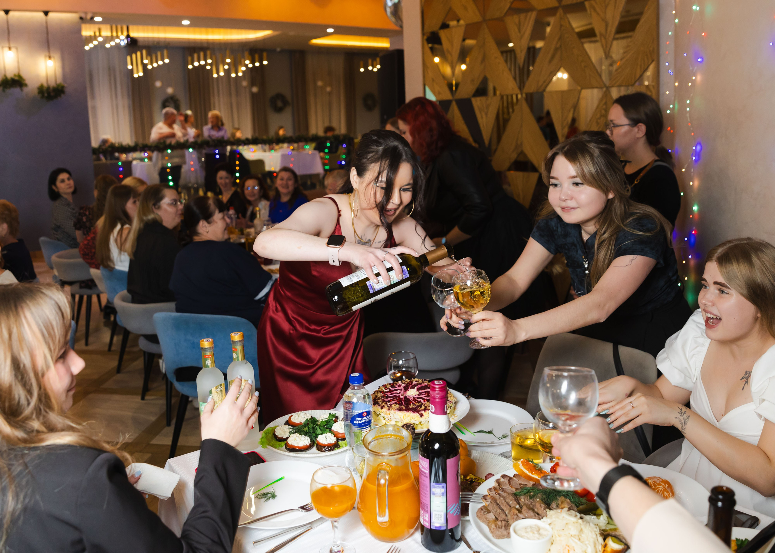 НОВОГОДНИЕ КОРПОРАТИВЫ. ФОТОГРАФ ВИНОГРАДОВА ДАРЬЯ