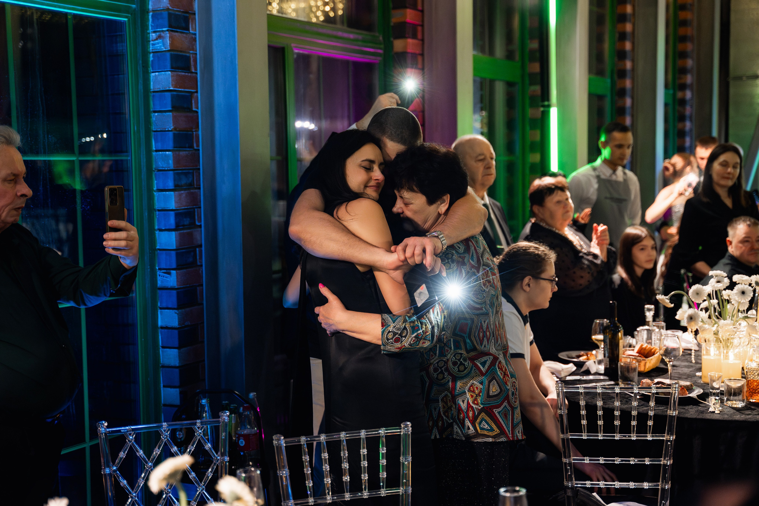 Свадебный банкет. Свадебный фотограф Москва и МО