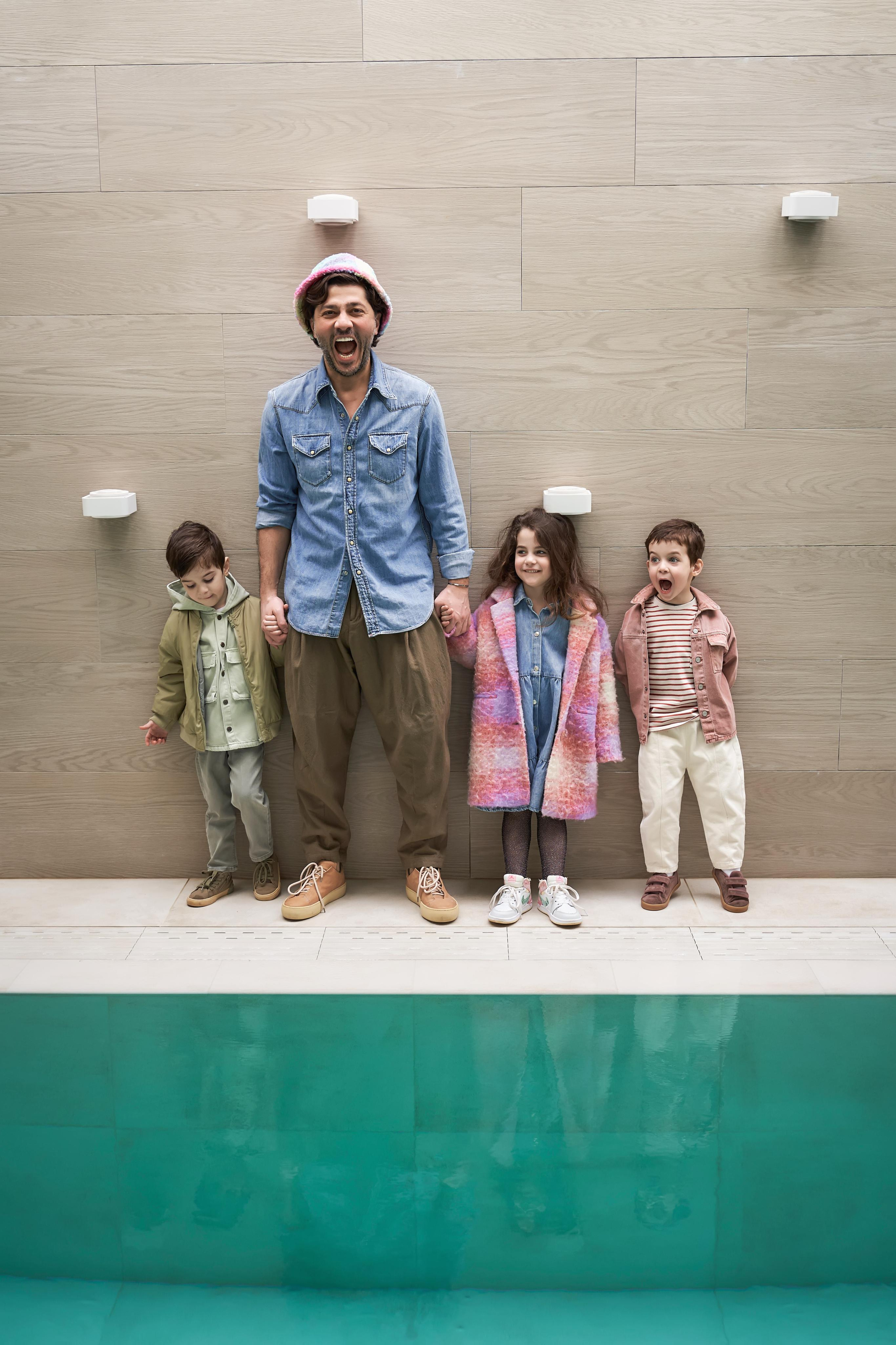 Самир Азарян и «три торнадо» Семейная фотосъёмка от Твинс Студио. ТВИНС СТУДИО — лучшие свадебные фотографы и видеографы в Краснодаре