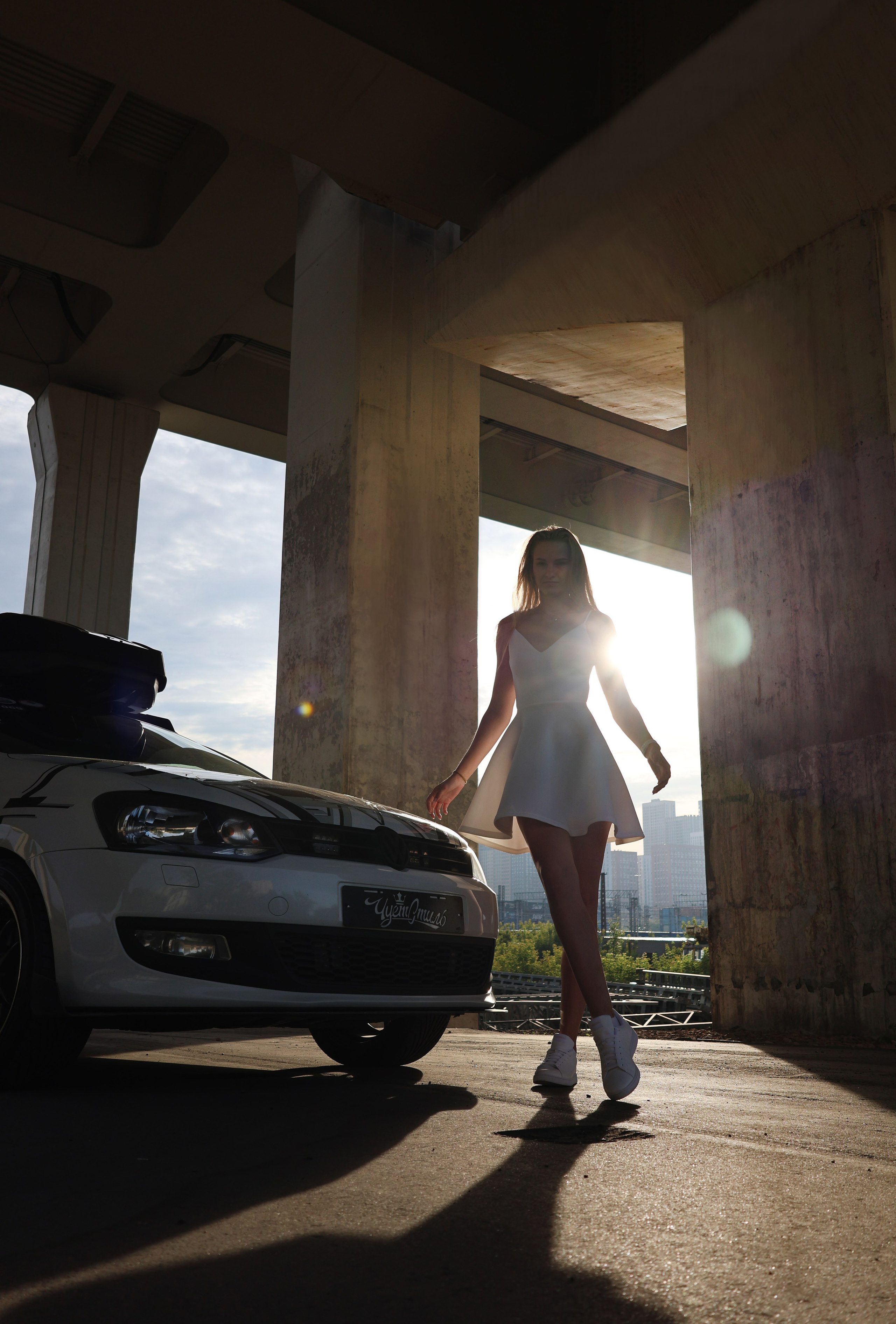 Алёна & White Polo. Фотограф Анна Гаврилова