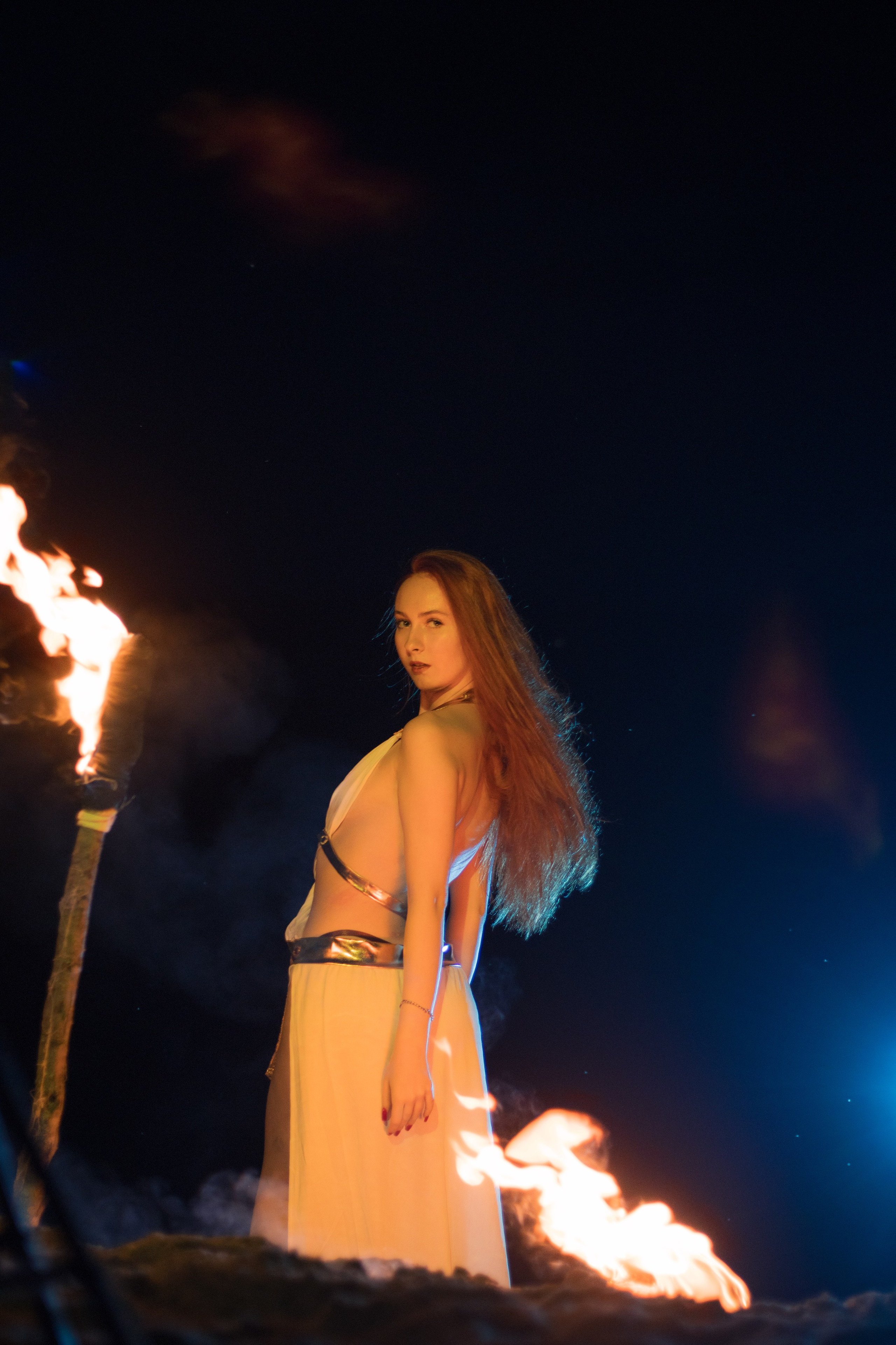 В образе Богини. Исповедь у огня. Индивидуальный фотограф. Саров, Нижний Новгород