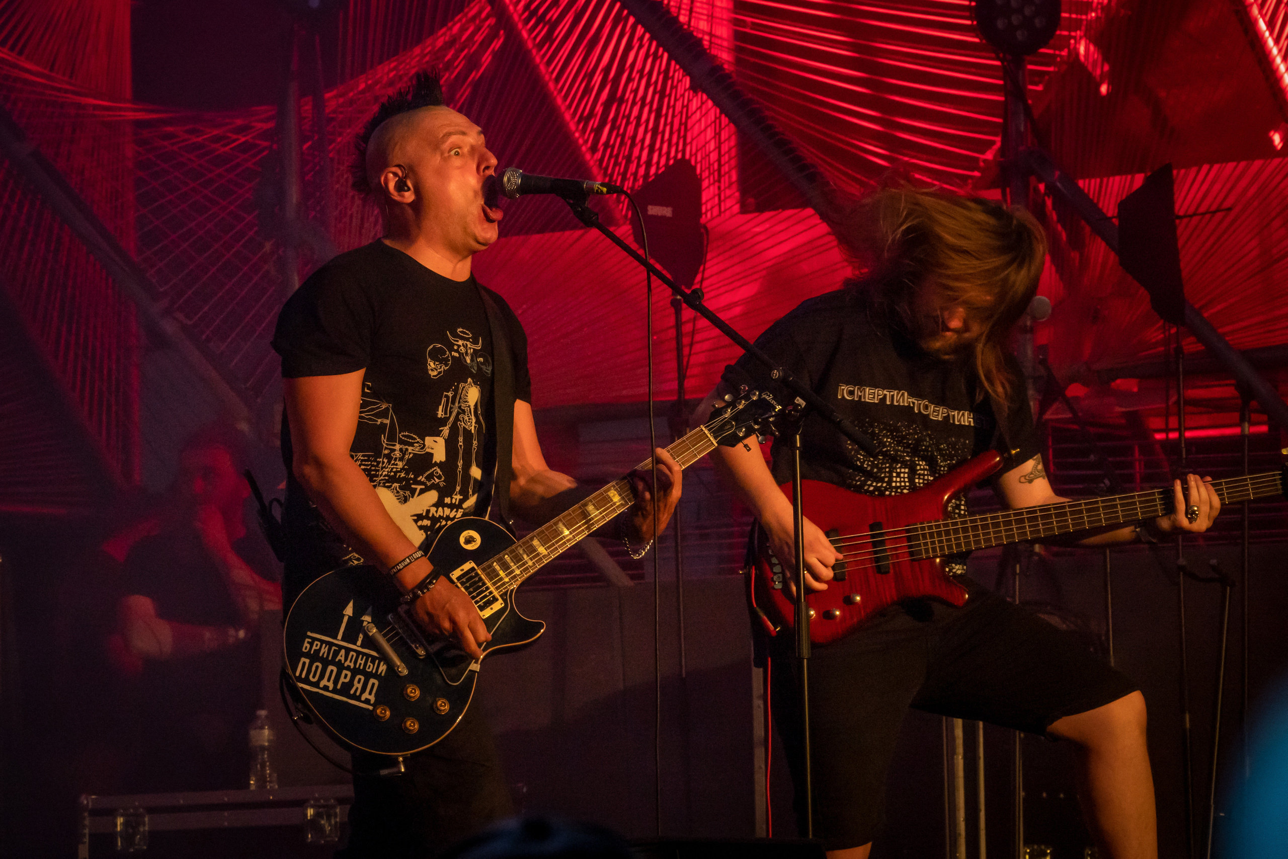 Группа Бригадный подряд панк Москва Полигон фест