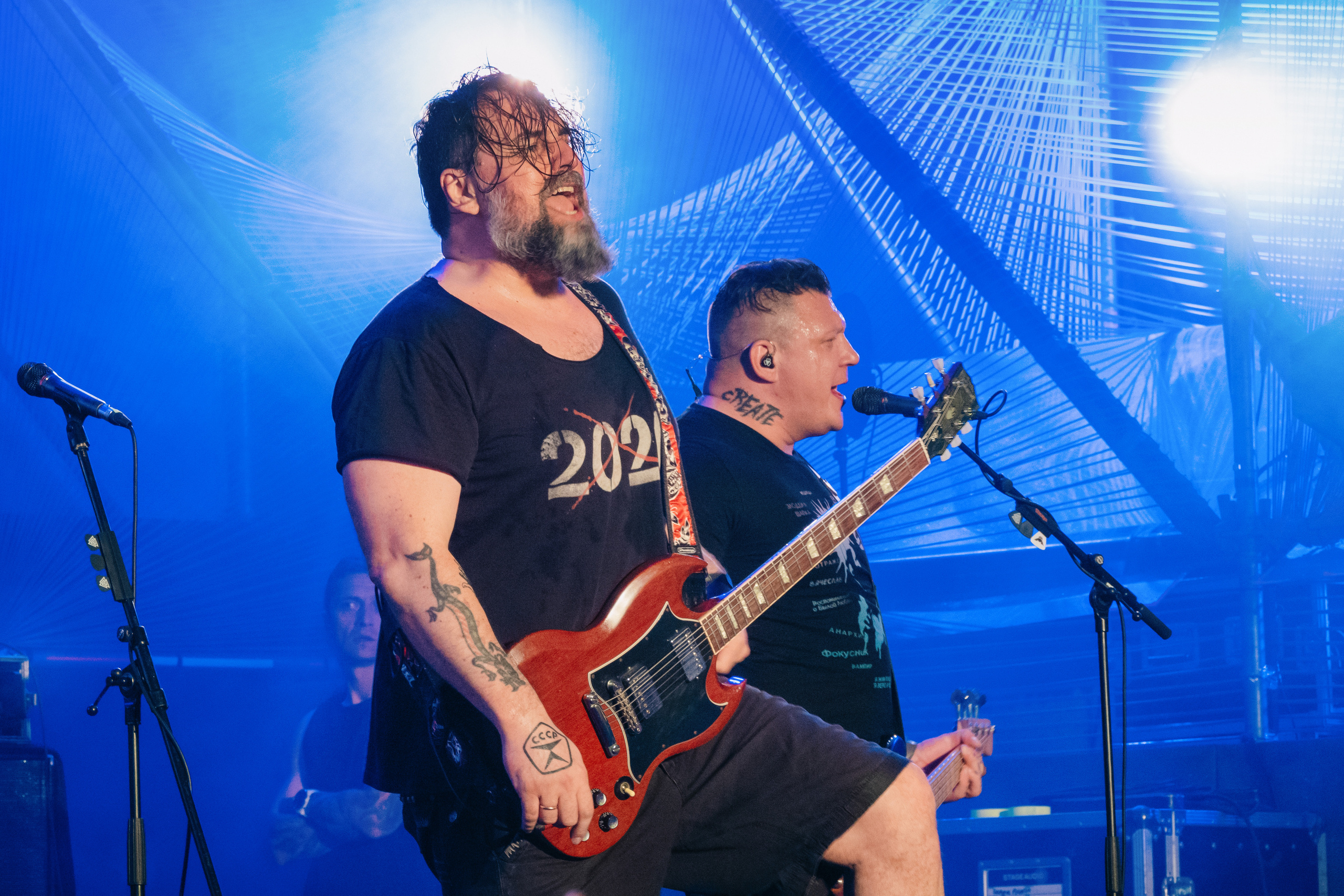 Группа Северный флот Король и Шут Полигон фест Москва панк концерт 