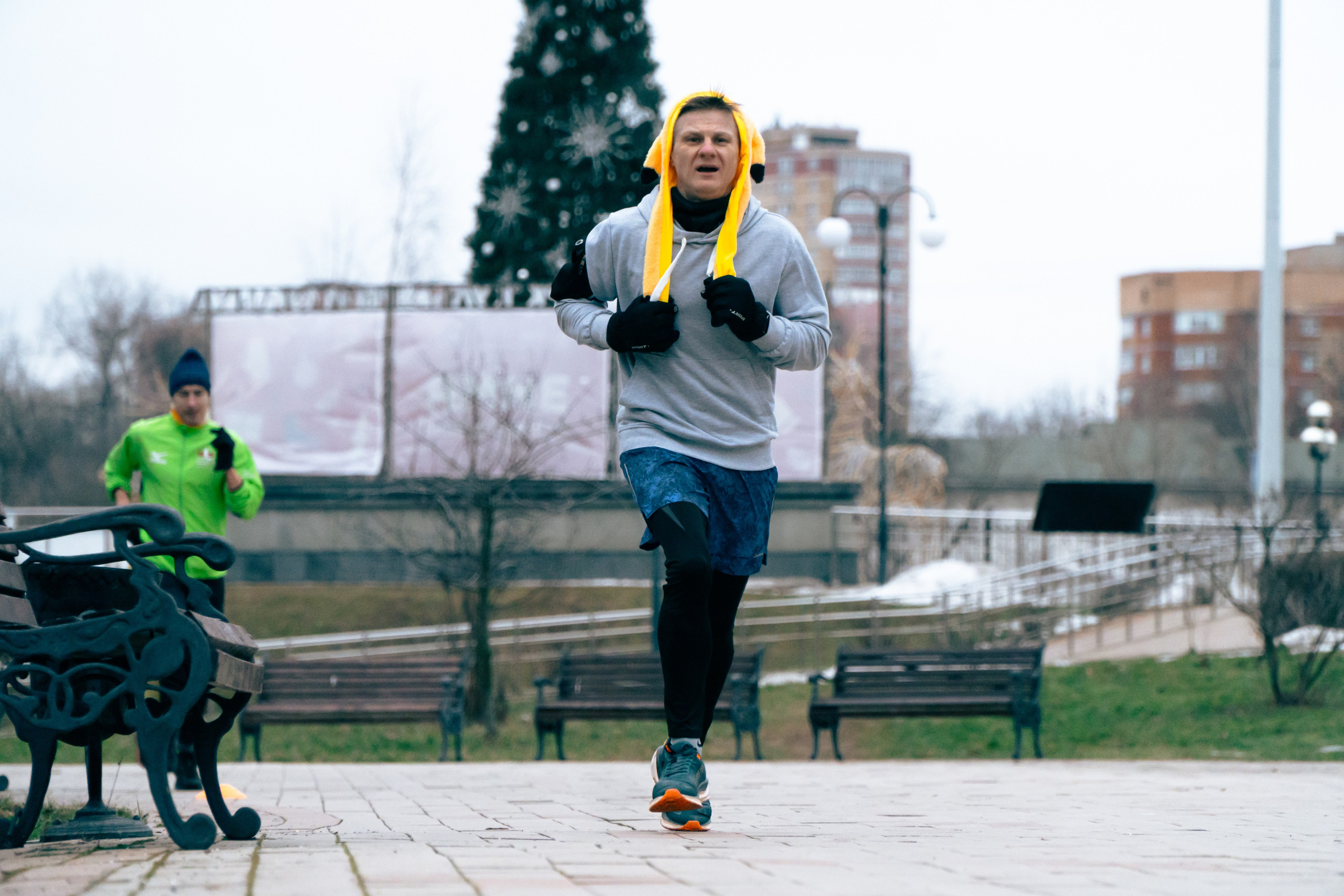 5 вёрст Наташинский 18 января 2025. Роман Капилюшов. Бег. Фото. Видео. г. Люберцы