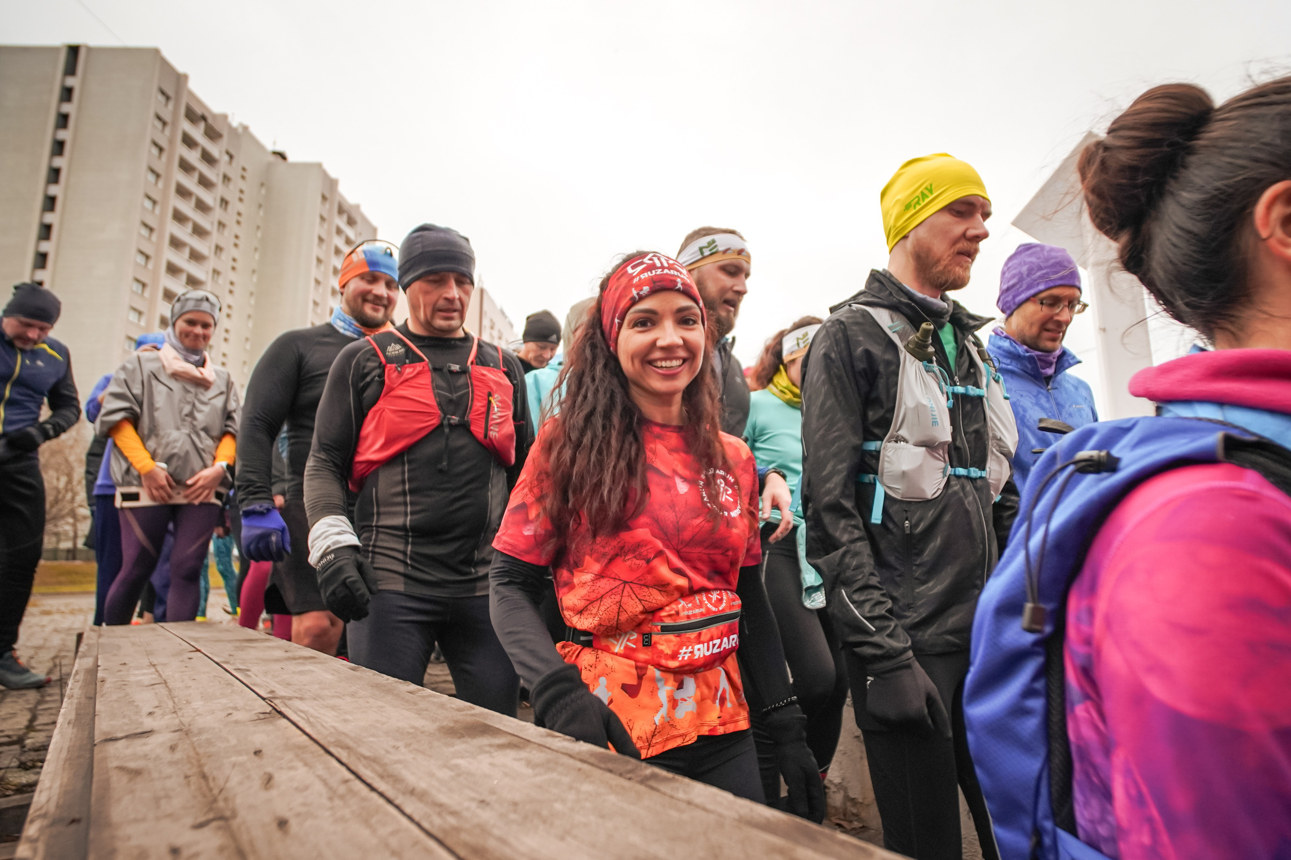 #марафонудома #яuzarun 2024 2-я петля, группа 6:30. Роман Капилюшов. Бег. Фото. Видео. г. Люберцы