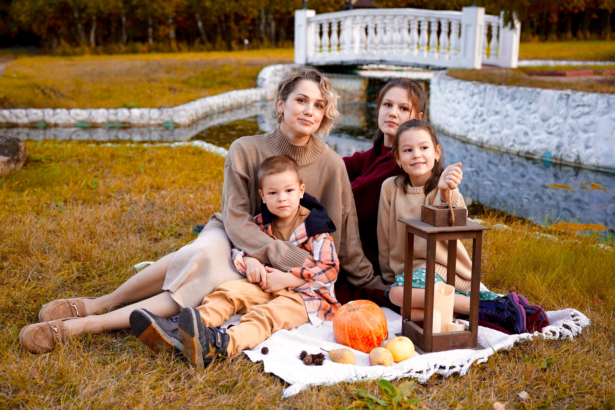 Золото осени. Семейный и детский фотограф Александра Гвоздикова