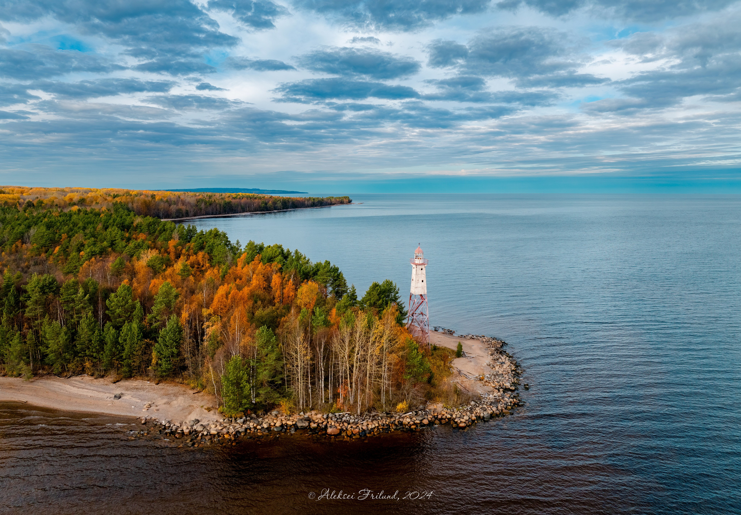 Онежское озеро. Аэросъемка. Фото и Видео в Карелии. Алексей Фрилунд