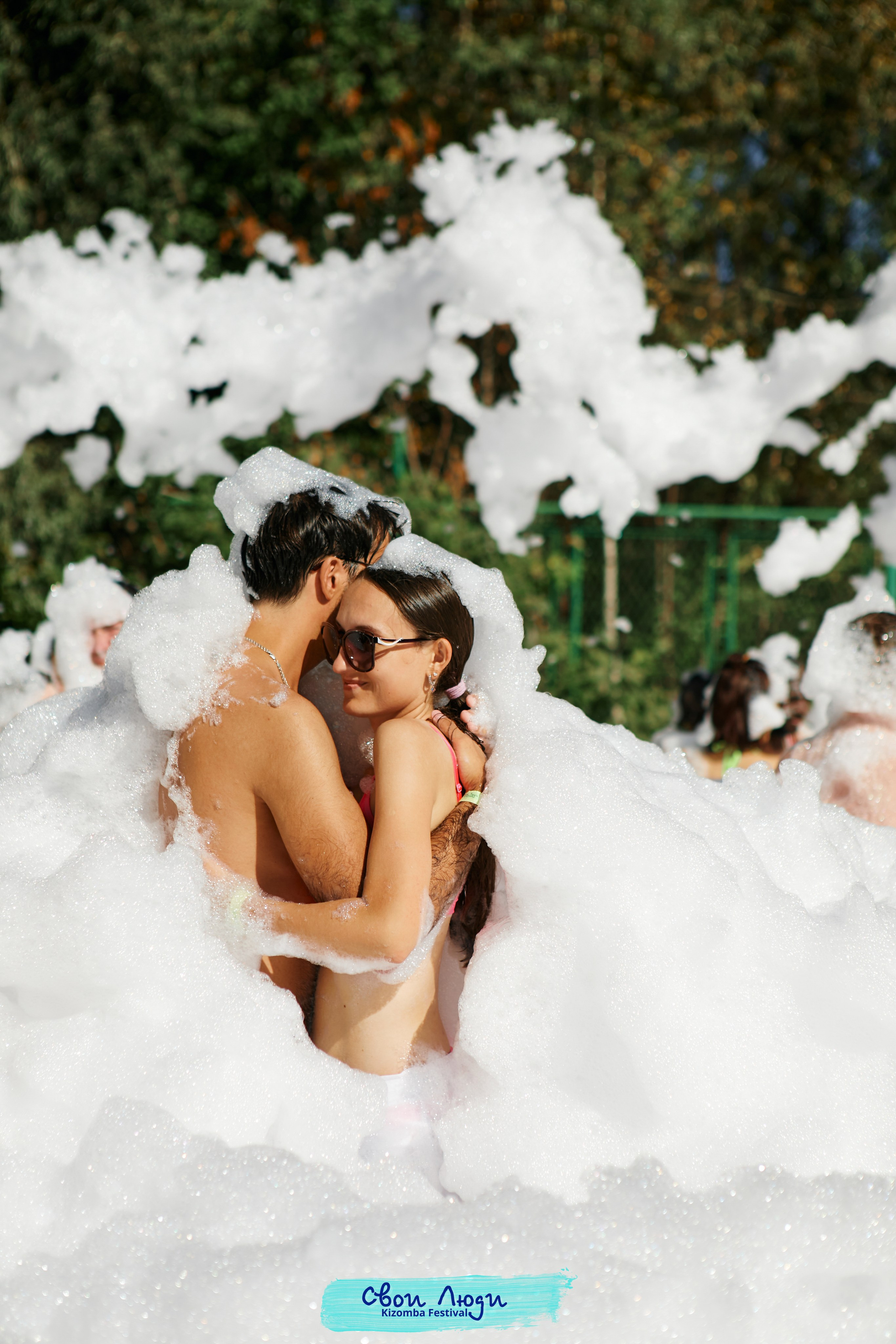 Foam party. Свадебный фотограф