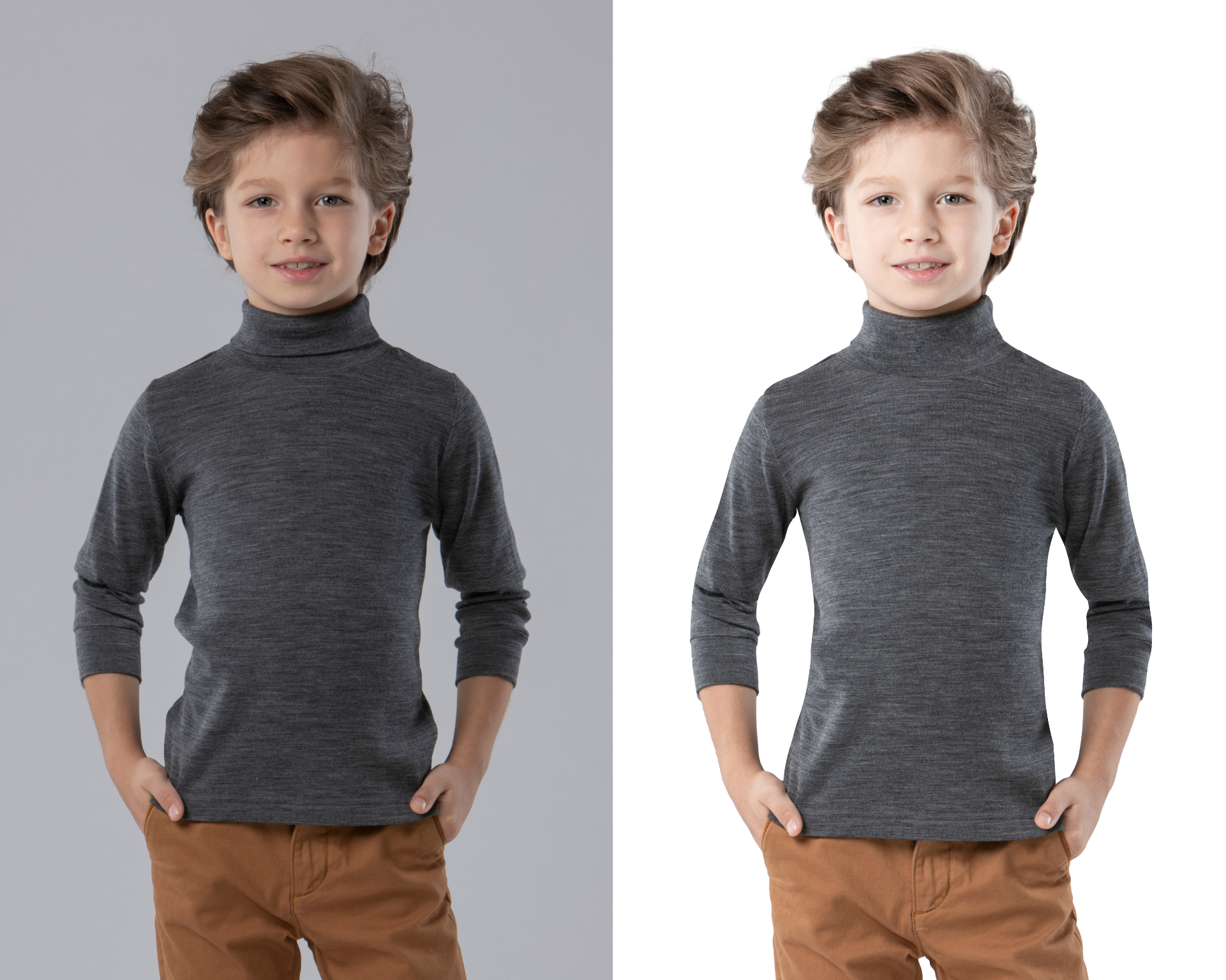 Для рекламы одежды