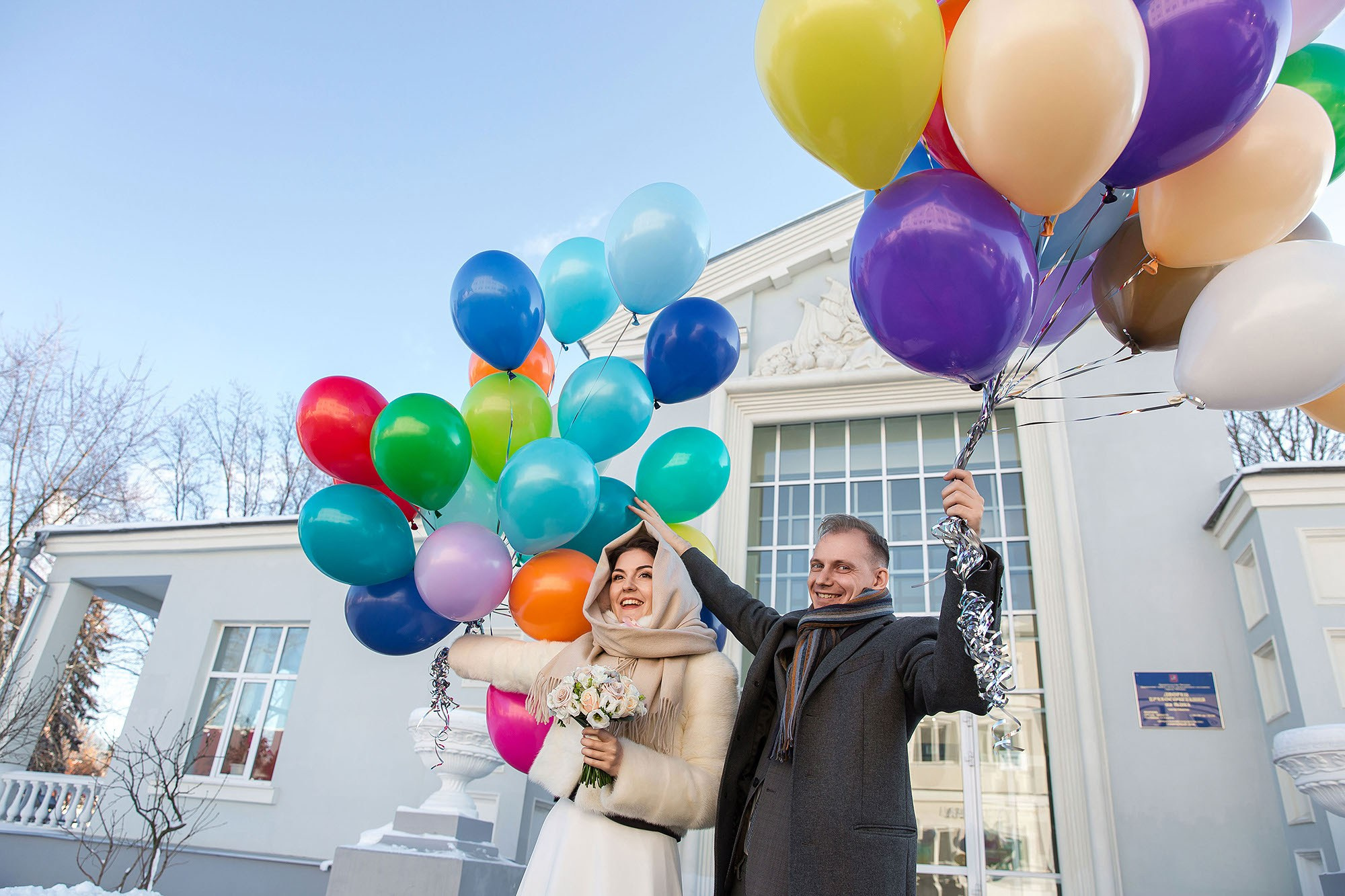 Регистрация в ЗАГСе и выездная. Свадебная съемка. Фотограф в Москве Валерий Боцман