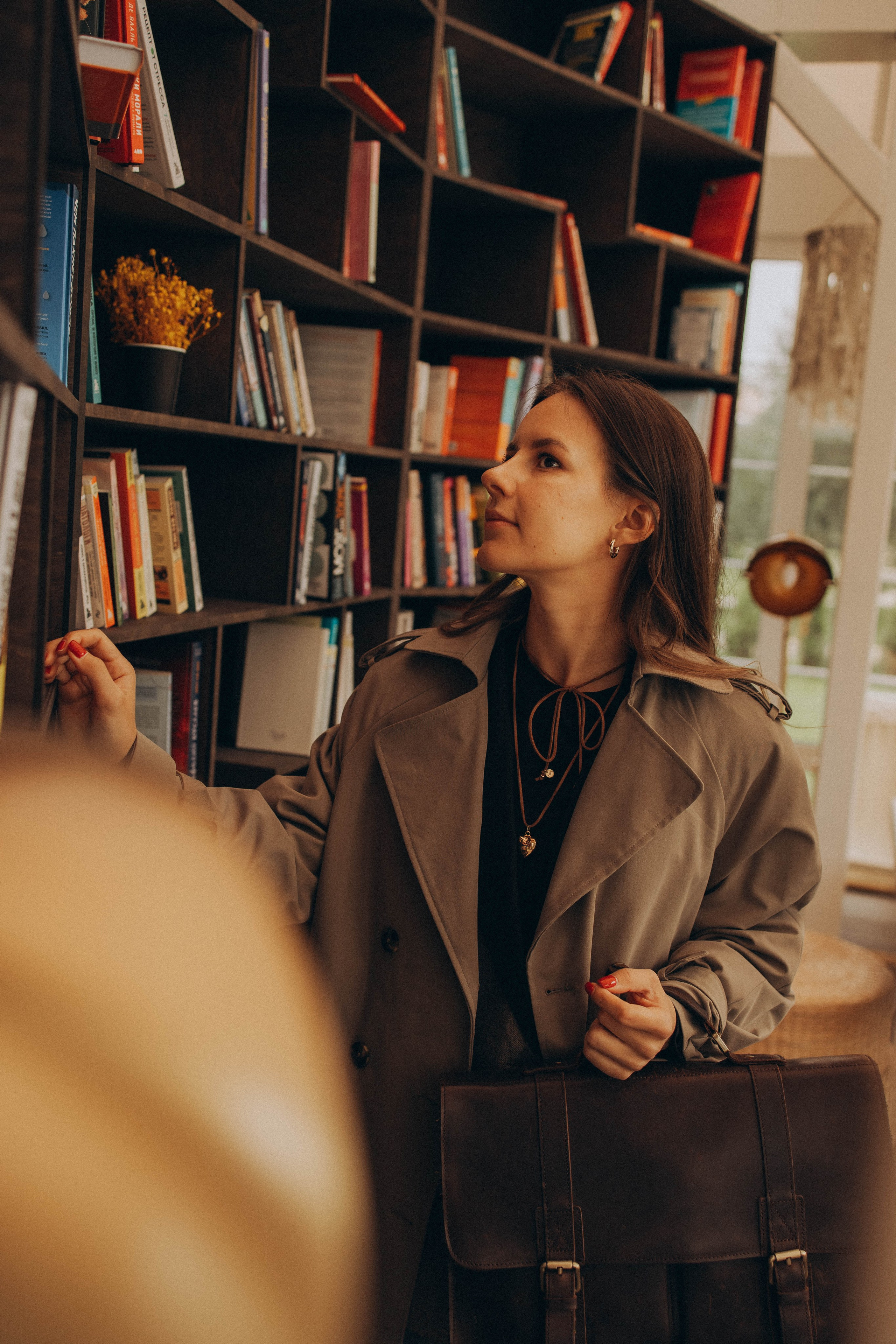 Ирина лесная библиотека. Фотограф lifestylе в Москве Пшеничная Анастасия