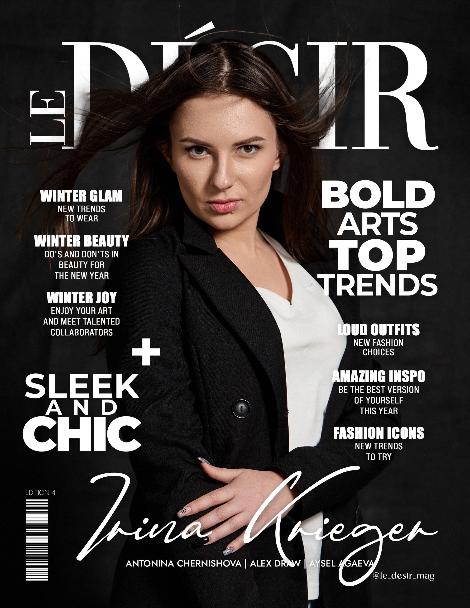 Publications in Gloss (обложки). Фотограф Москва Concerts photo / Fashion photо