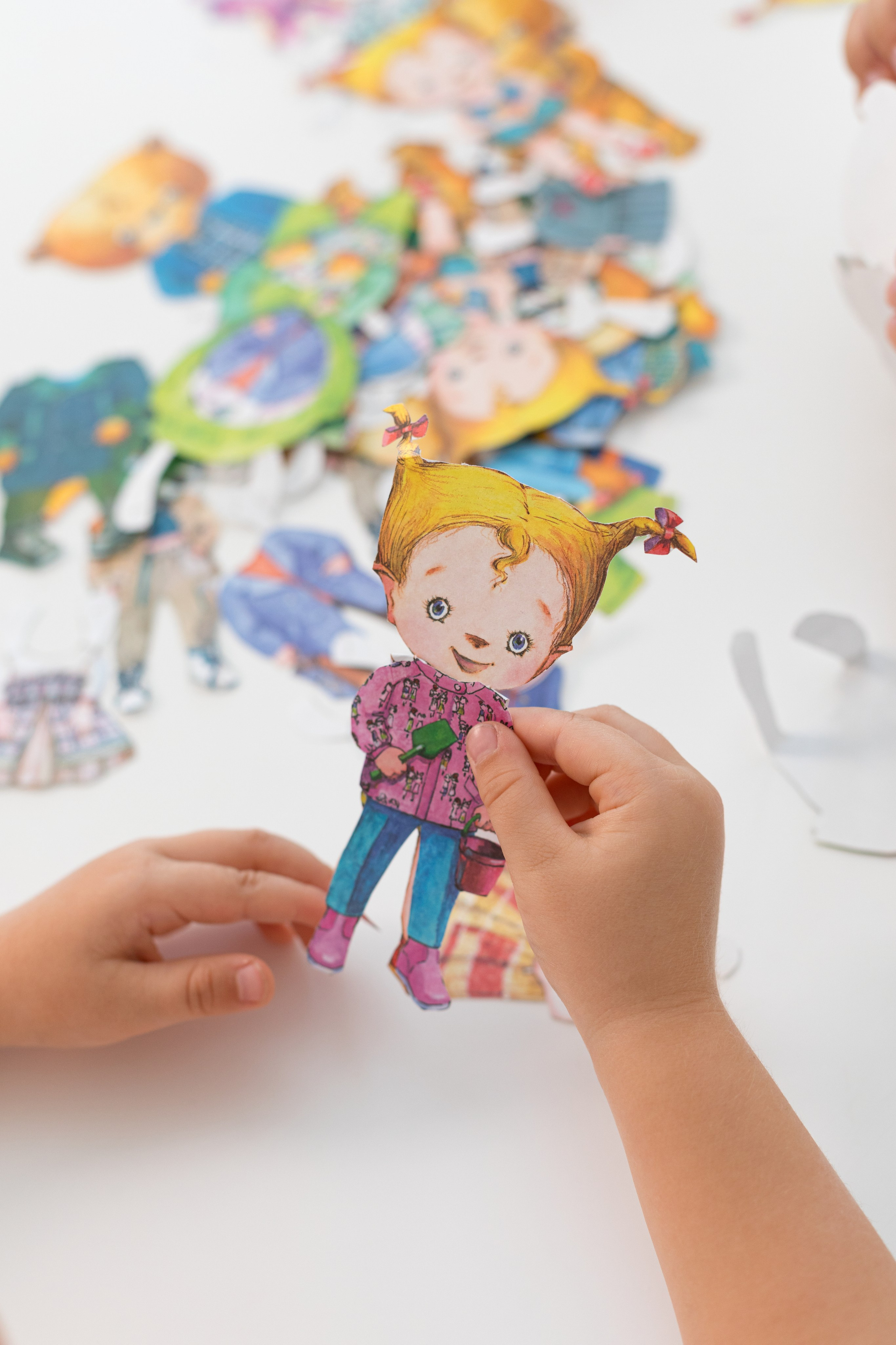 Студийная съемка контента для детского книжного издательства. Детский и контент фотограф Надя Волкова Санкт-Петербург