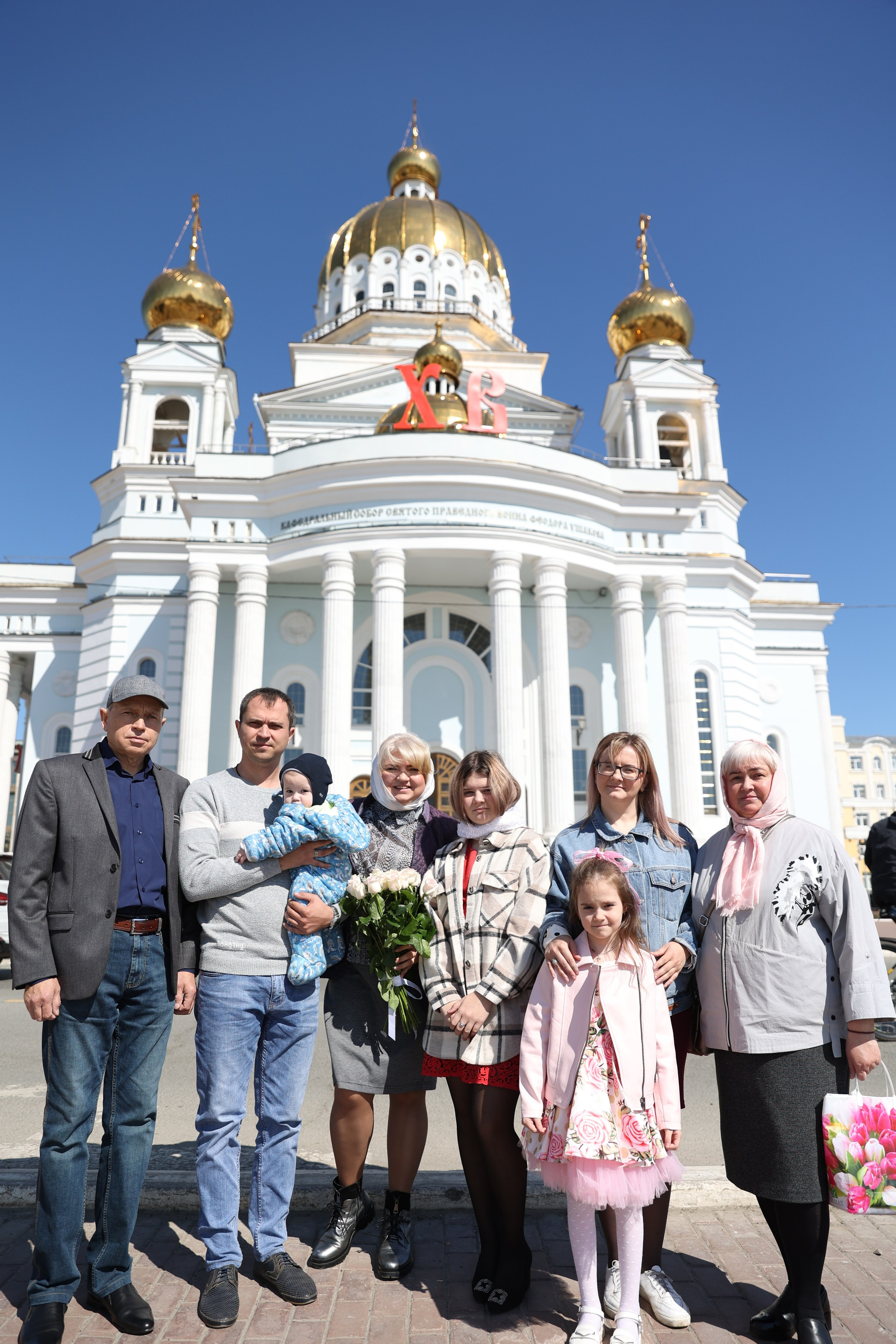 Крещение Серофима. Свадебный и семейный фотограф г. Саранск