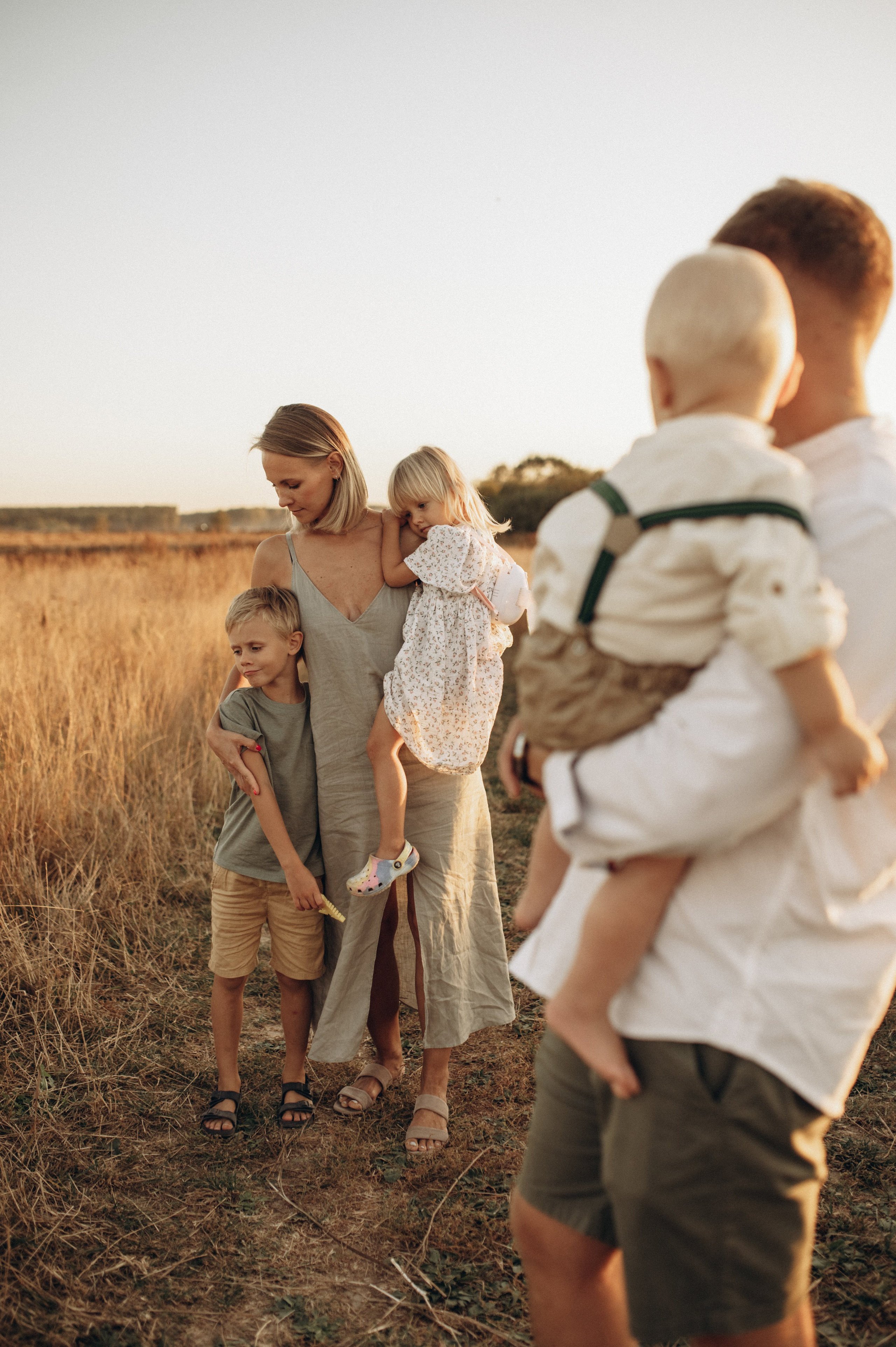 Егор, Оля, Лёва, Вера и Клим. Семейный фотограф МОСКВА/Королёв