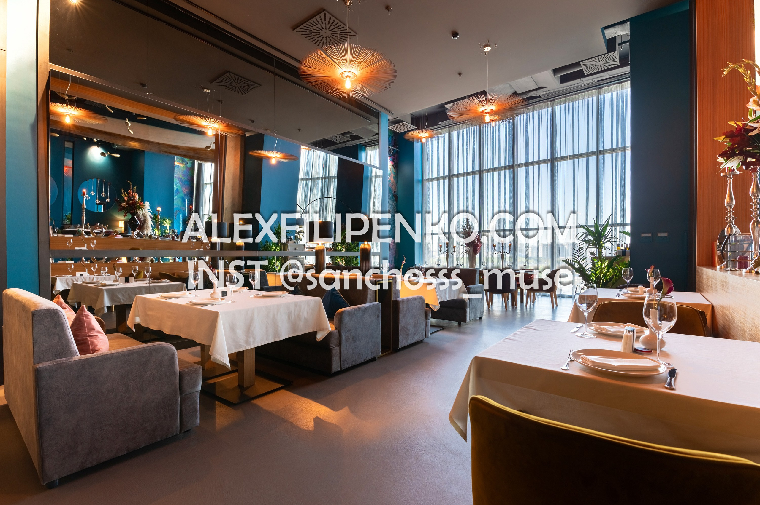 Ресторан Once. Фотограф интерьера недвижимости и архитектуры в Астане