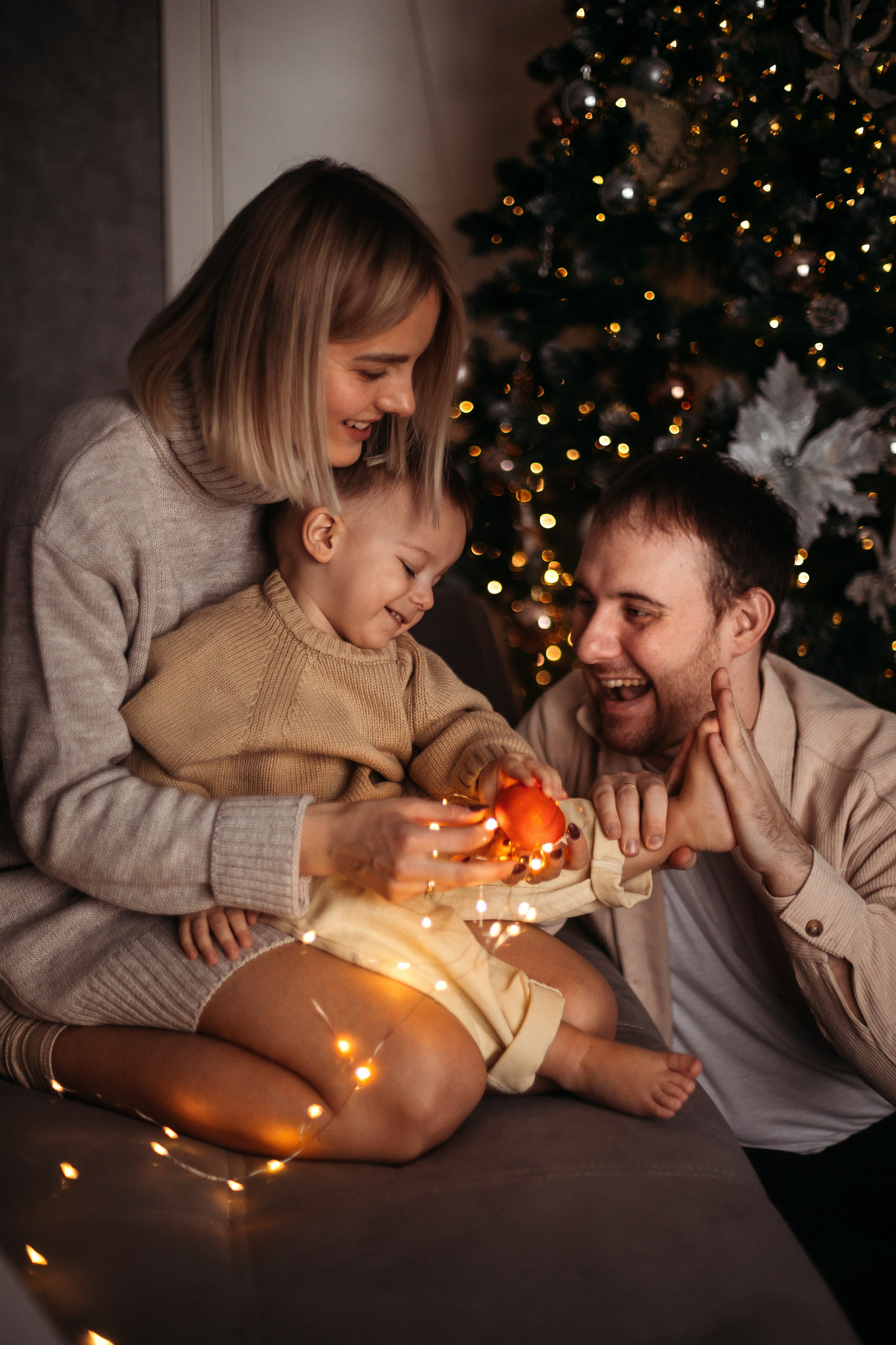 Новогодние домашние съемки. Семейный фотограф Марина Платонова