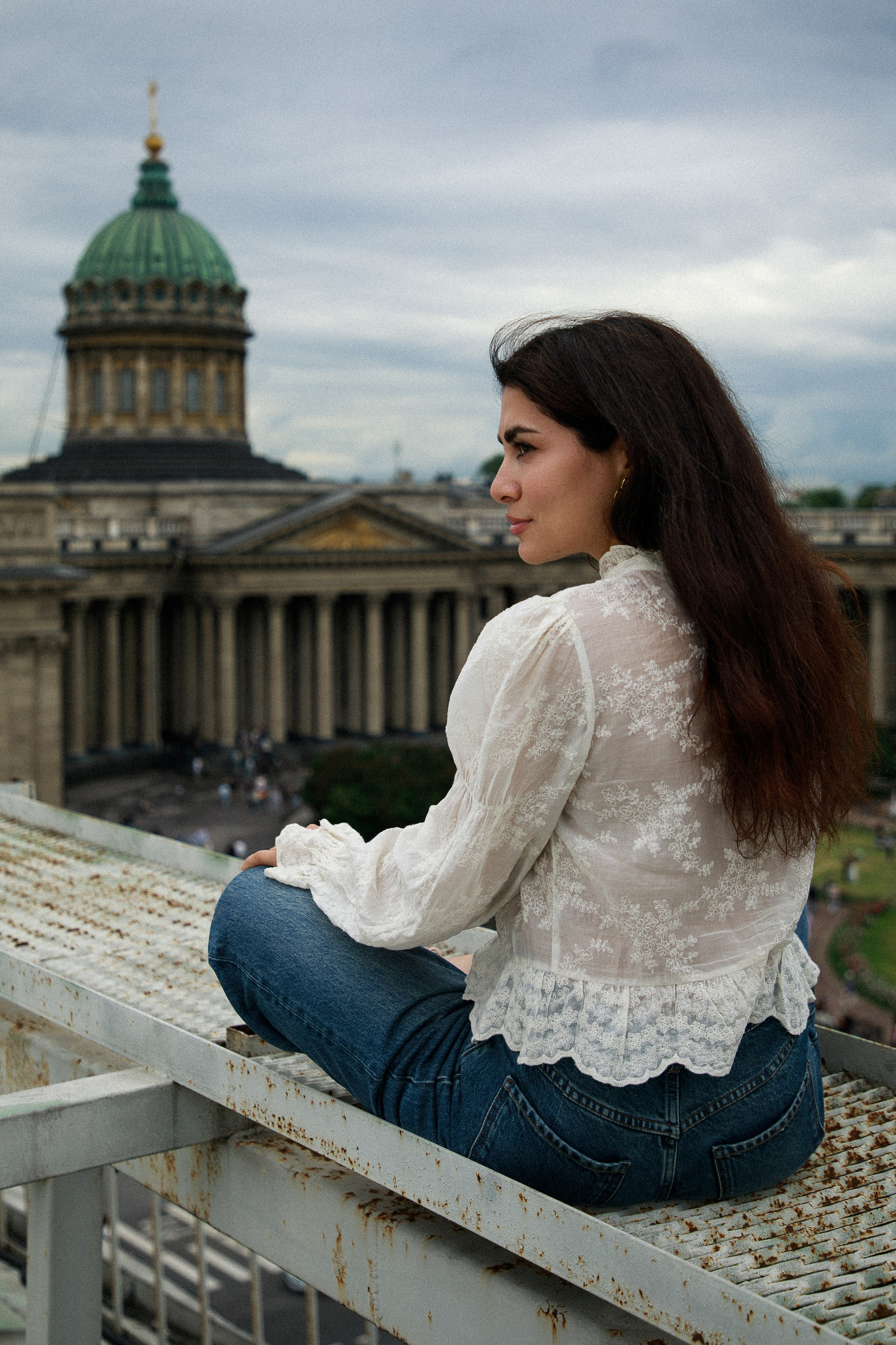 Прогулка у Казанского собора с Ириной. Фотограф в Санкт-Петербурге Таня Михайлова