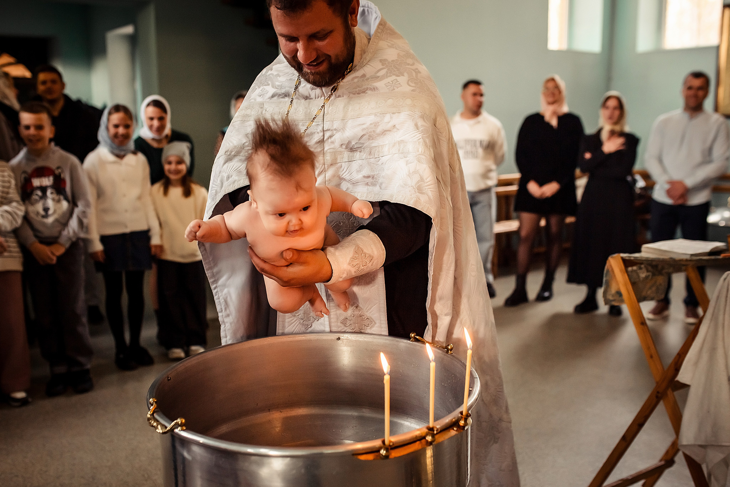 Крещение Верочки