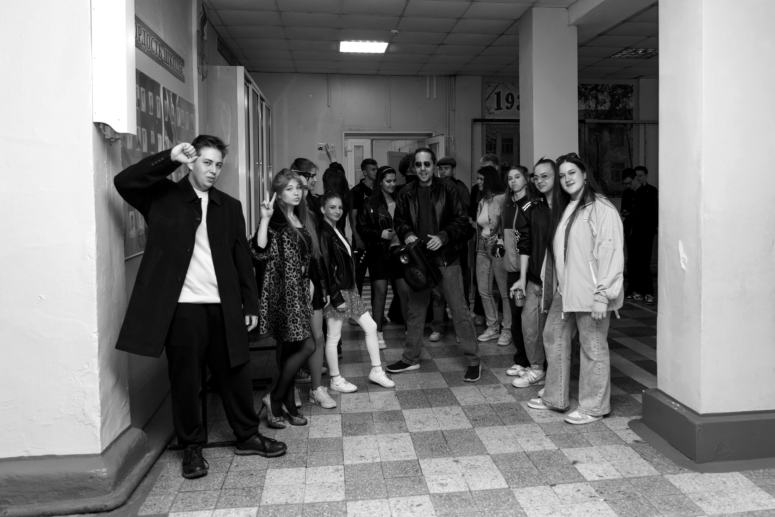 11 класс день не послушания в школе. Фотограф Любовь Корниенко, Примоский край