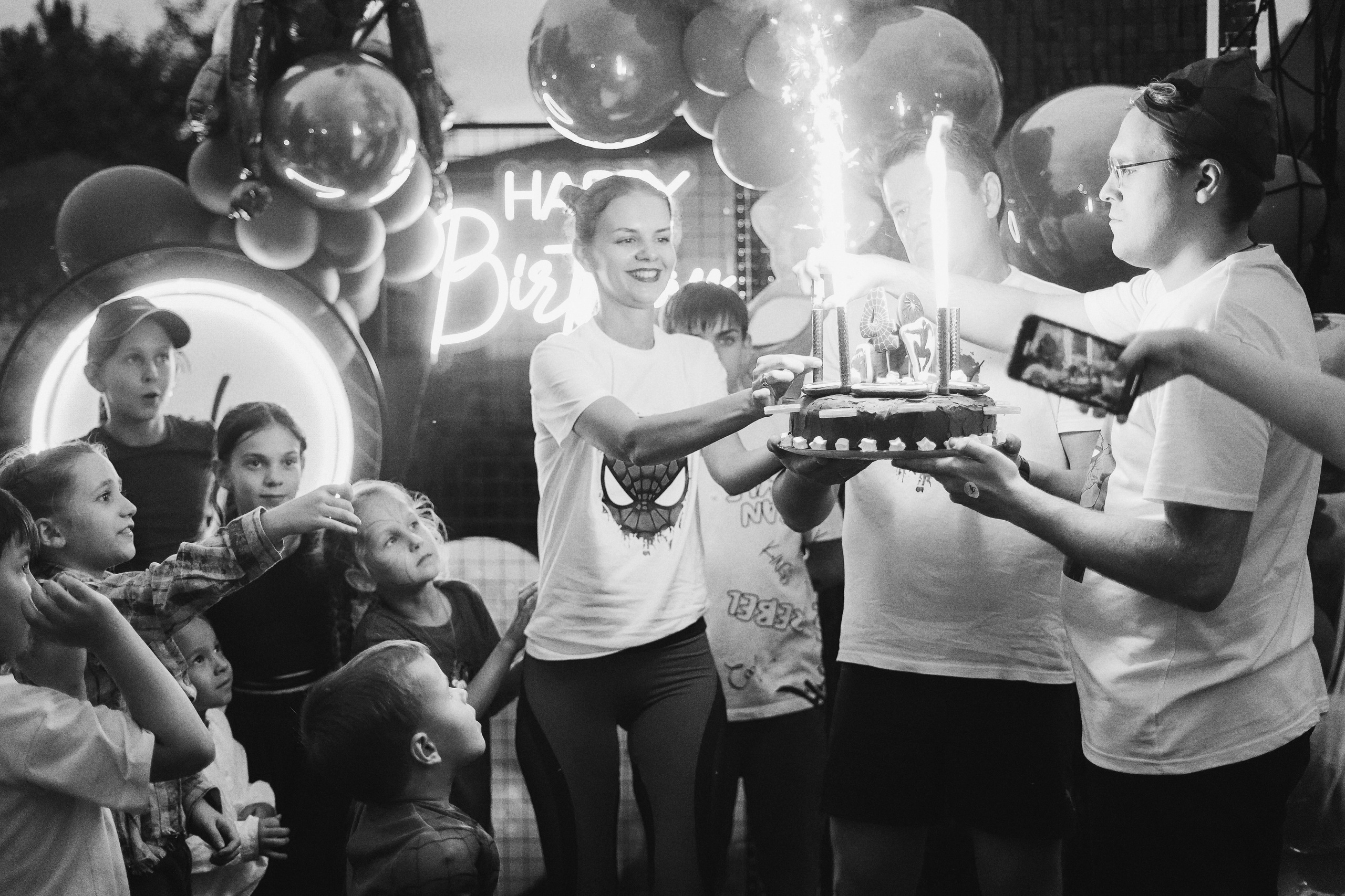 День рождение Саши 4 года. Фотограф Волгоград Анастасия Ли