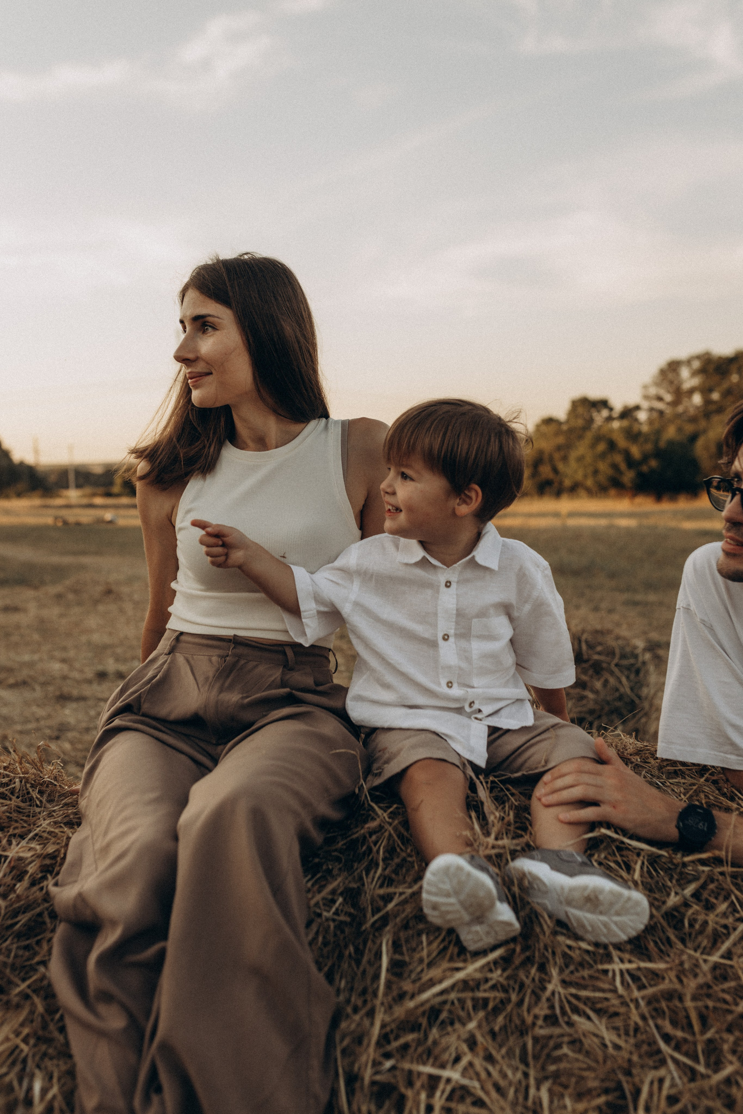 Миша Таня и Лев на ферме. Семейный фотограф в Новороссийске и Анапе Александра Яковлева