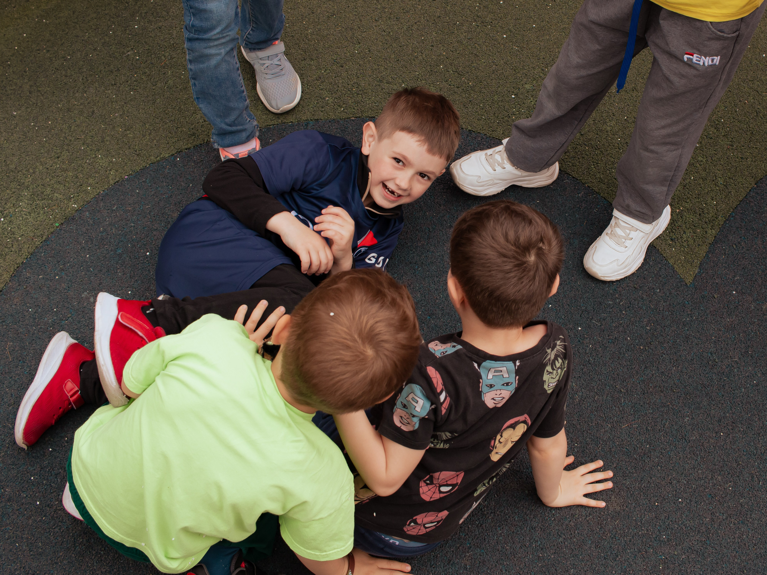 Прогулка в детском саду. Анна Беликова — Семейный и портретный фотограф Ростов-на-Дону