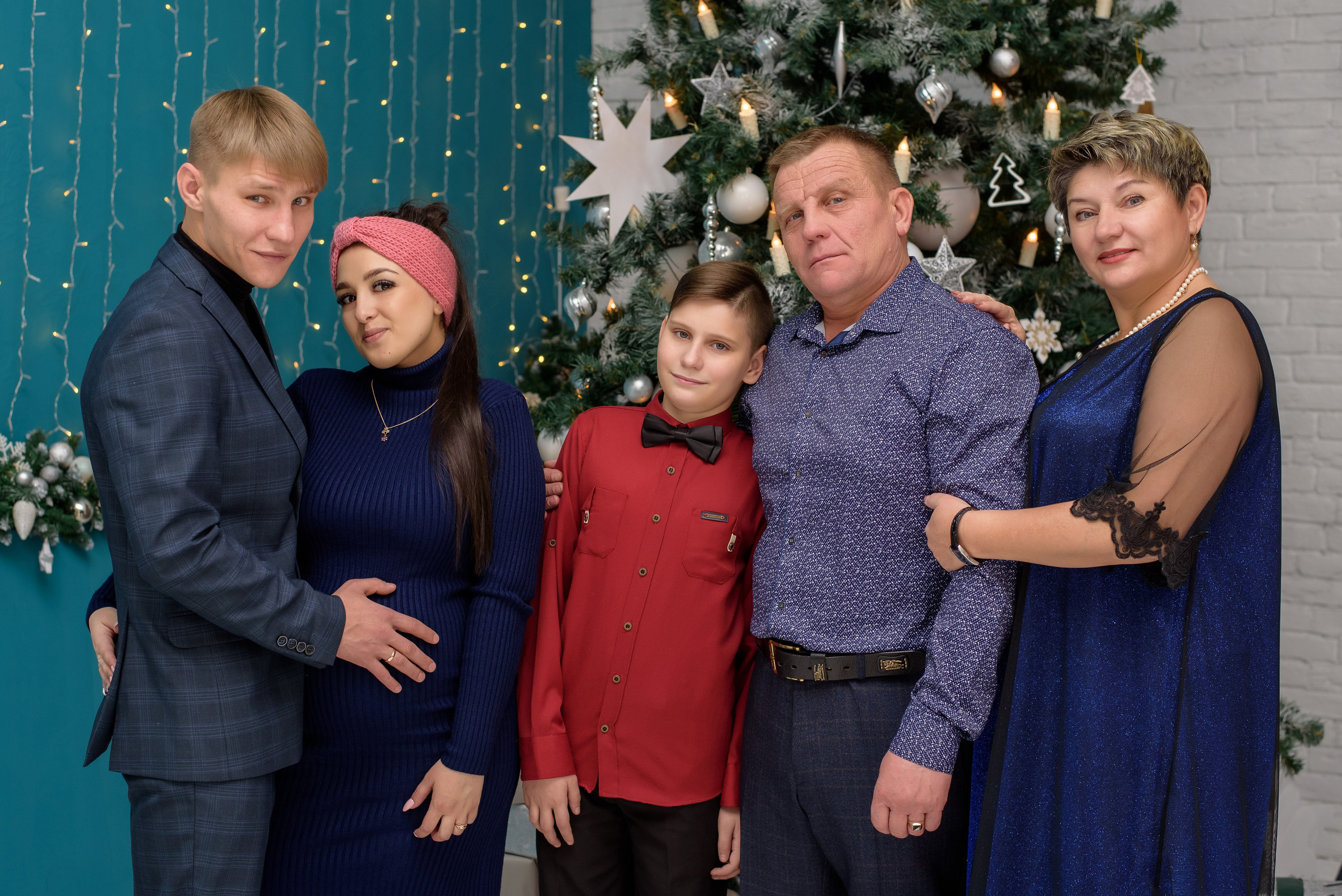 Новый год в студии. Фотографы Ивановы Краснодарский край