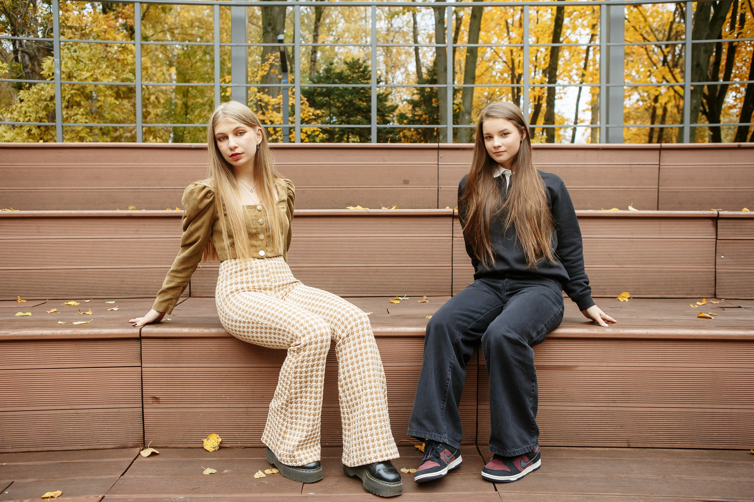 Осень Гимназия 12 11 В 2023 г. Свадебный и портретный Фотограф в Липецке Дмитрий Котюков