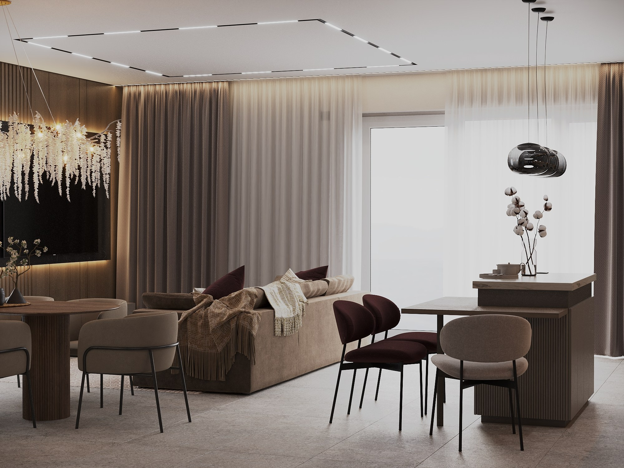 ЖК Привилегия 117 м². БК студия дизайна интерьера