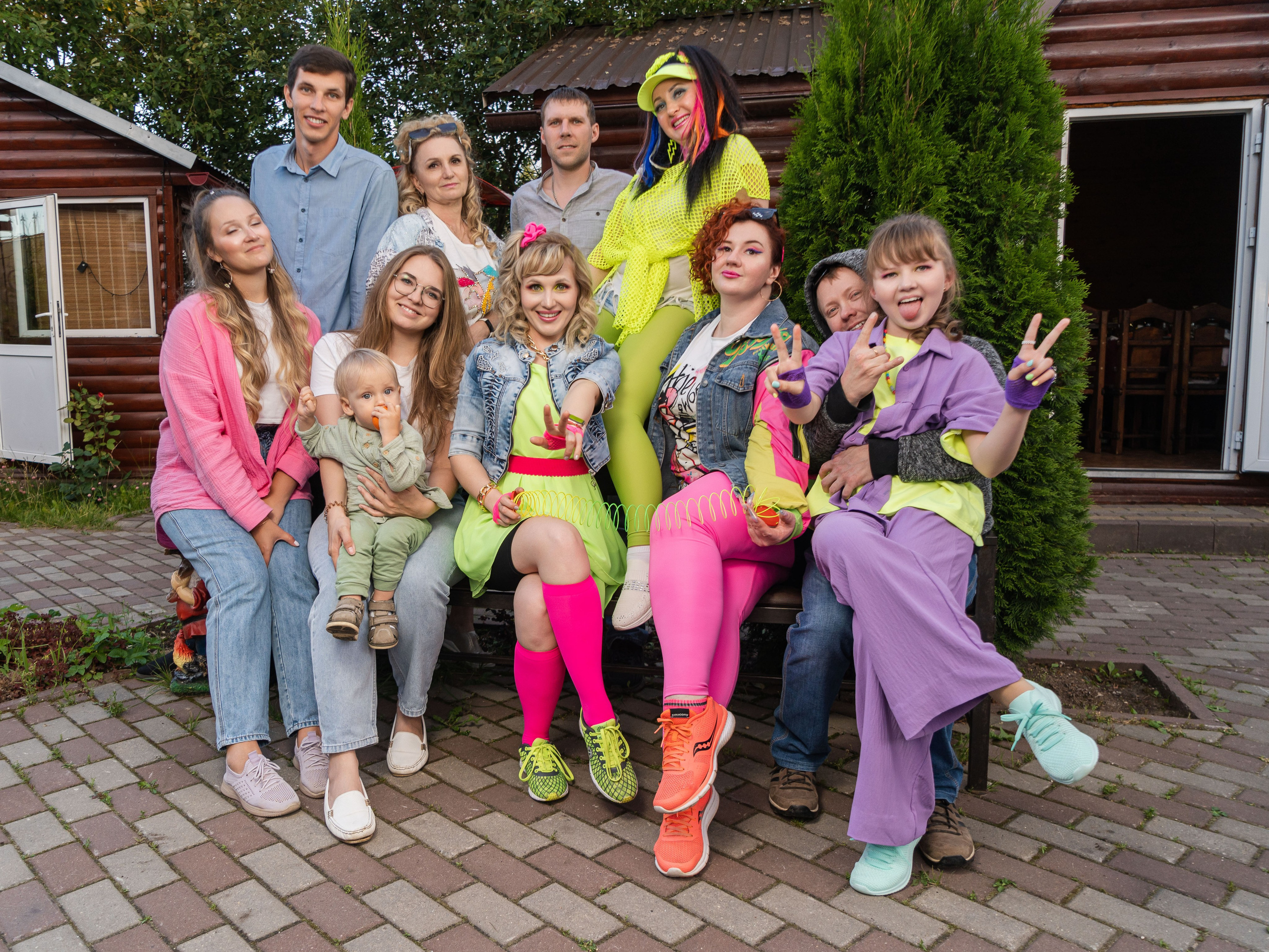 День рождения в стиле 90х. Фотограф Москва